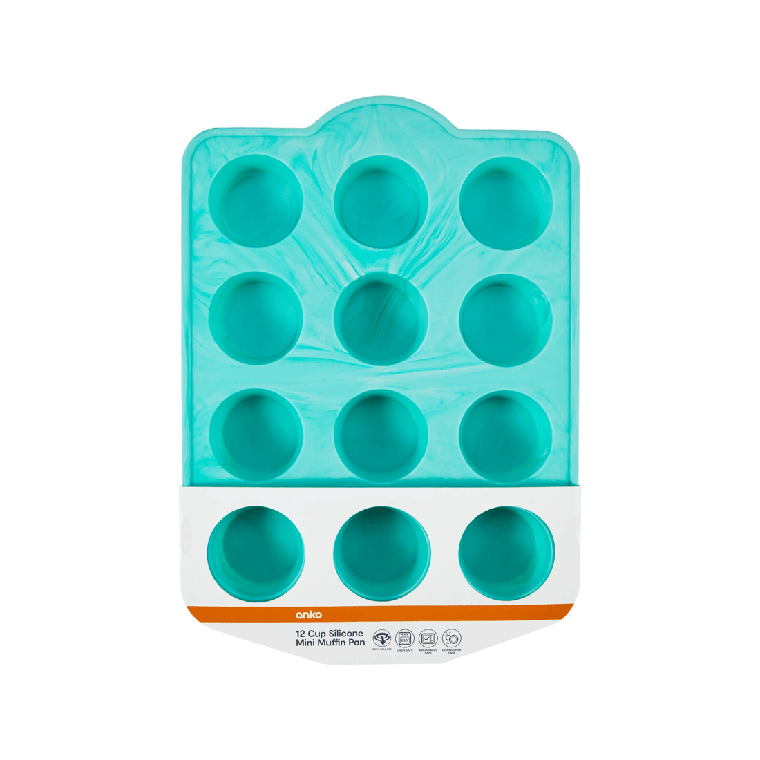 5 12 Cup Silicone Mini Muffin Pan, 5 of 5