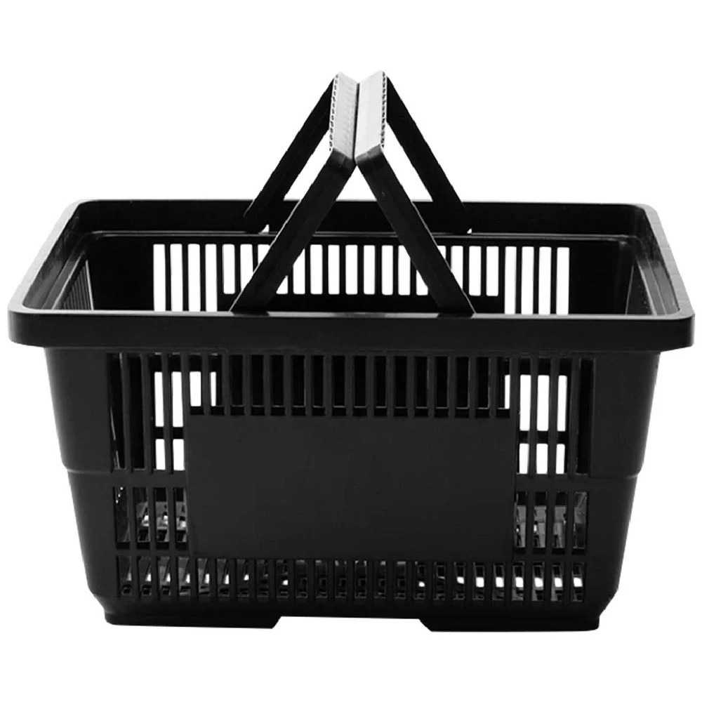 1 Meto Shopping Baskets Black 5 Pack, 1 of 2