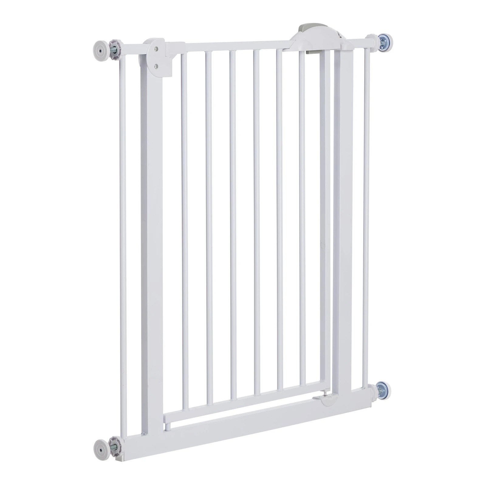 4 Alopet 78cm Retractable Safety Gate Pet Dog Cat Fence Guard Door - White, 4 of 7