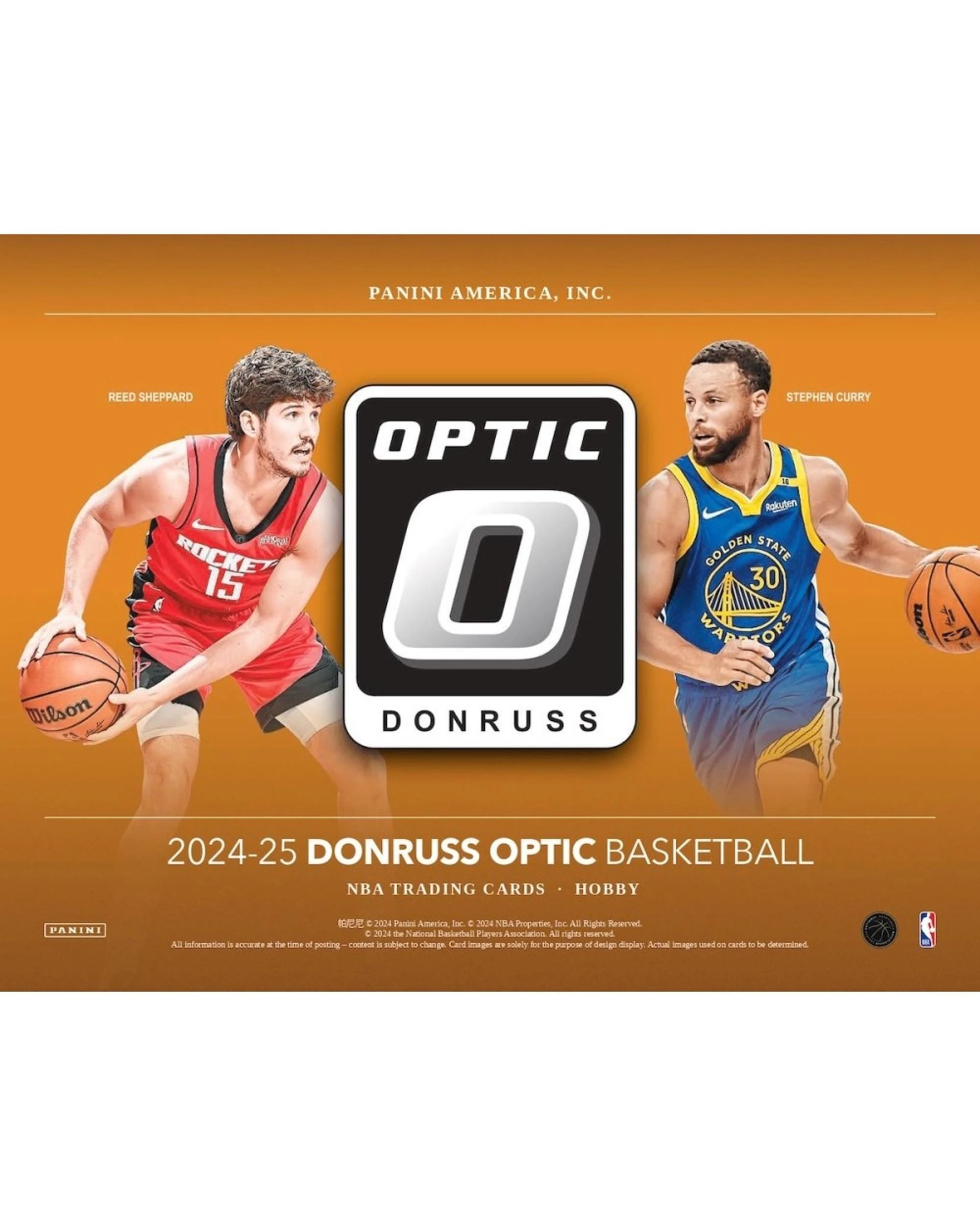 2 Panini 2024/2025 NBA Donruss Optic Basketball Hobby Pack, 2 of 5