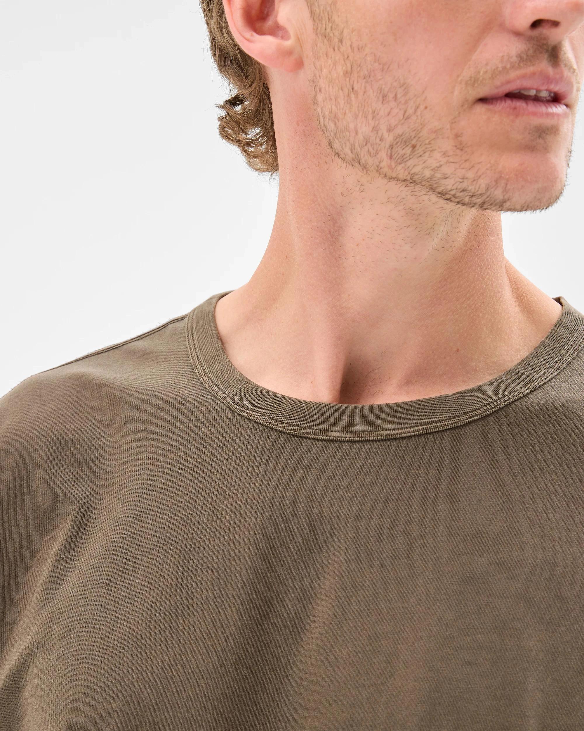 5 Target Man Australian Cotton T-Shirt DARK OLIVE, 5 of 6