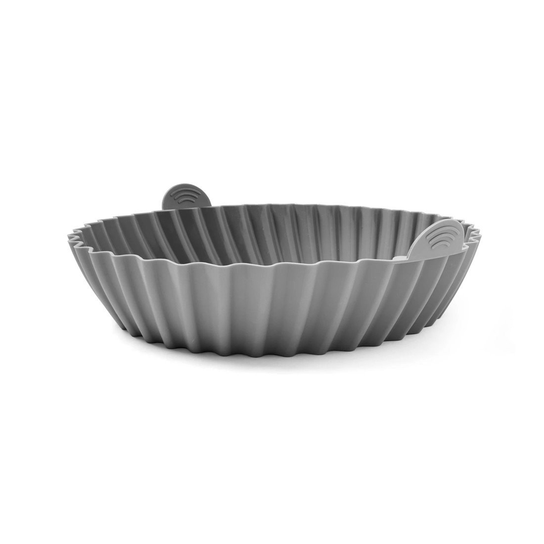 2 Large Silicone Air Fryer Tray - Grey, 2 of 6