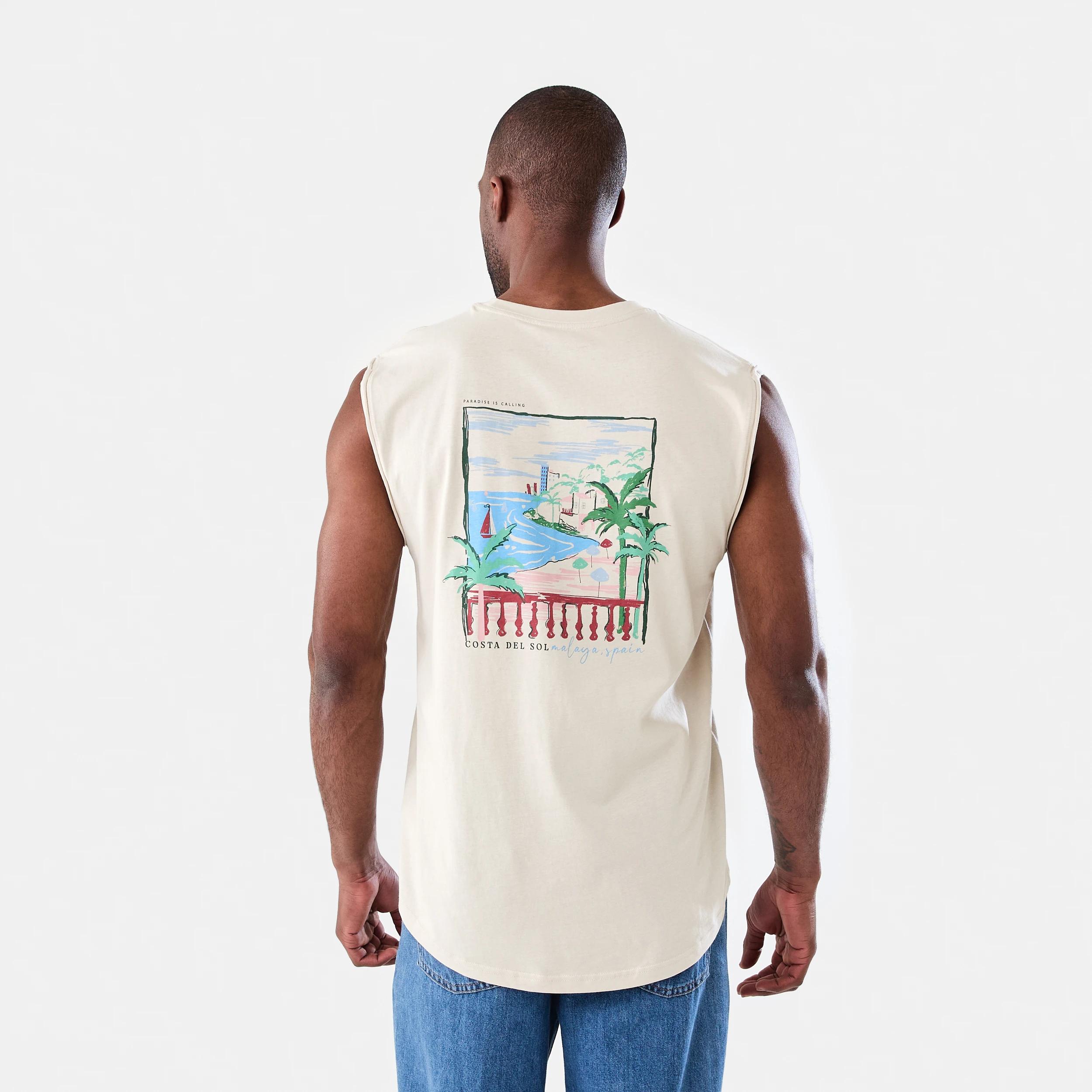3 Graphic Curved Hem Muscle COSTA, 3 of 8