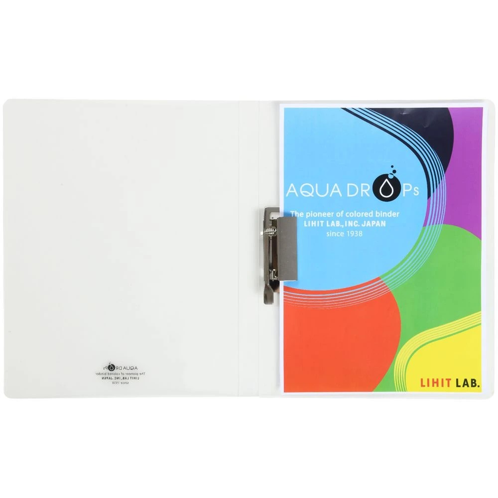 4 Aqua Drops A4 Punchless File Clear, 4 of 5