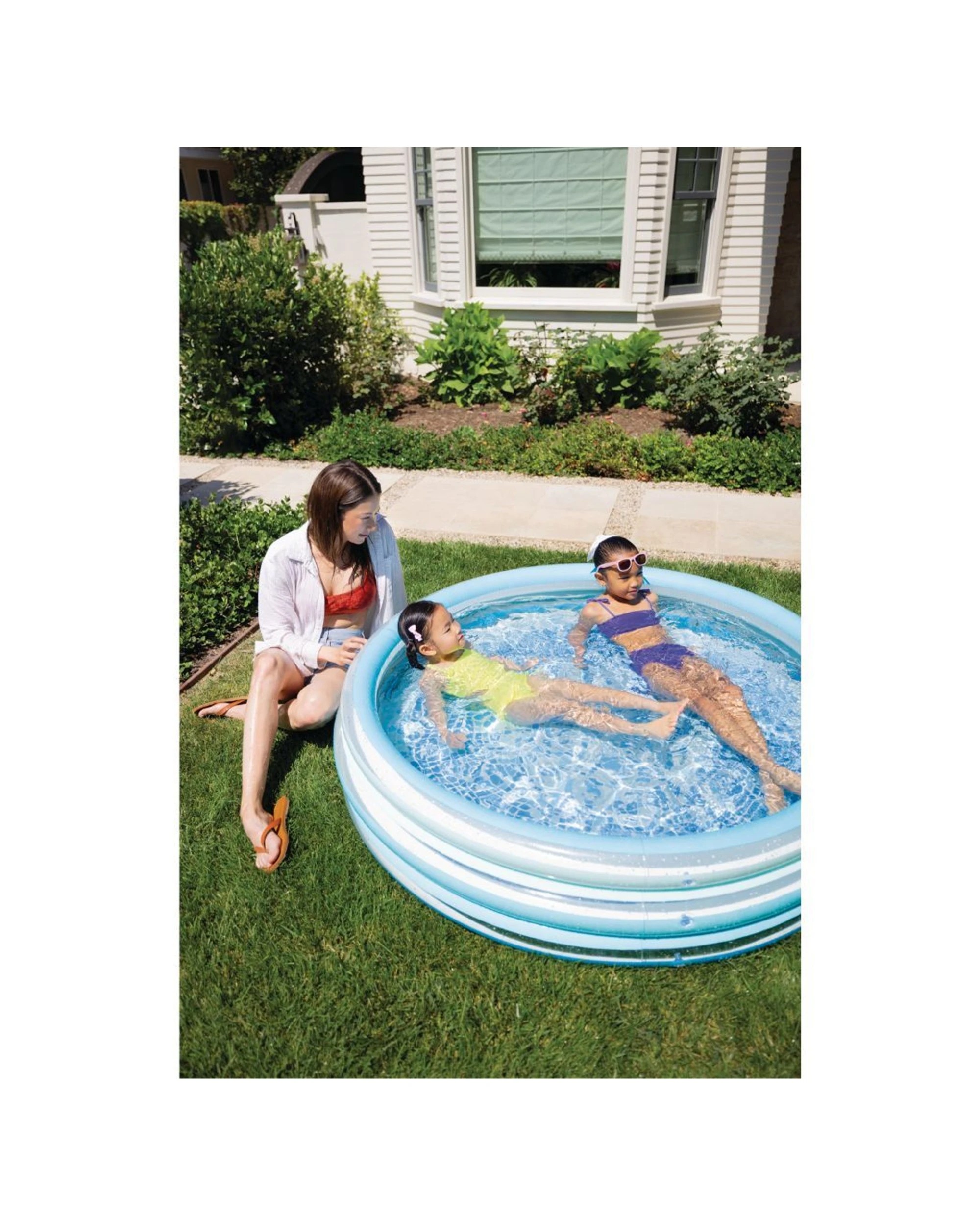 7 Intex Bliss Inflatable Kids/Childrens Splash Pool 2y+ - Multi, 7 of 9