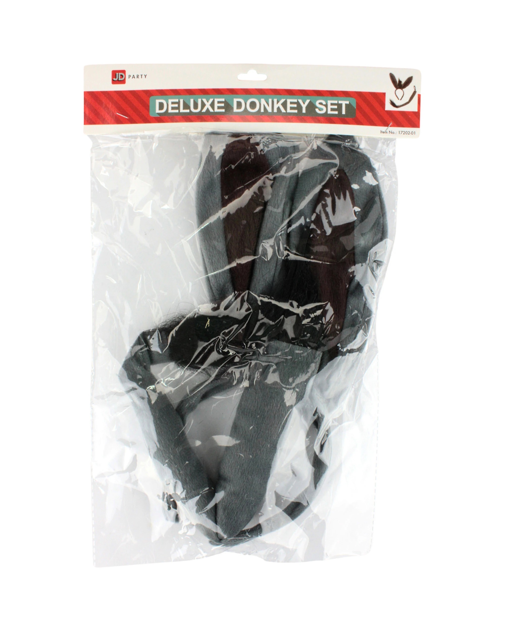 2 Partyrama Donkey Ears and Tail Costume Set - One Size, 2 of 3