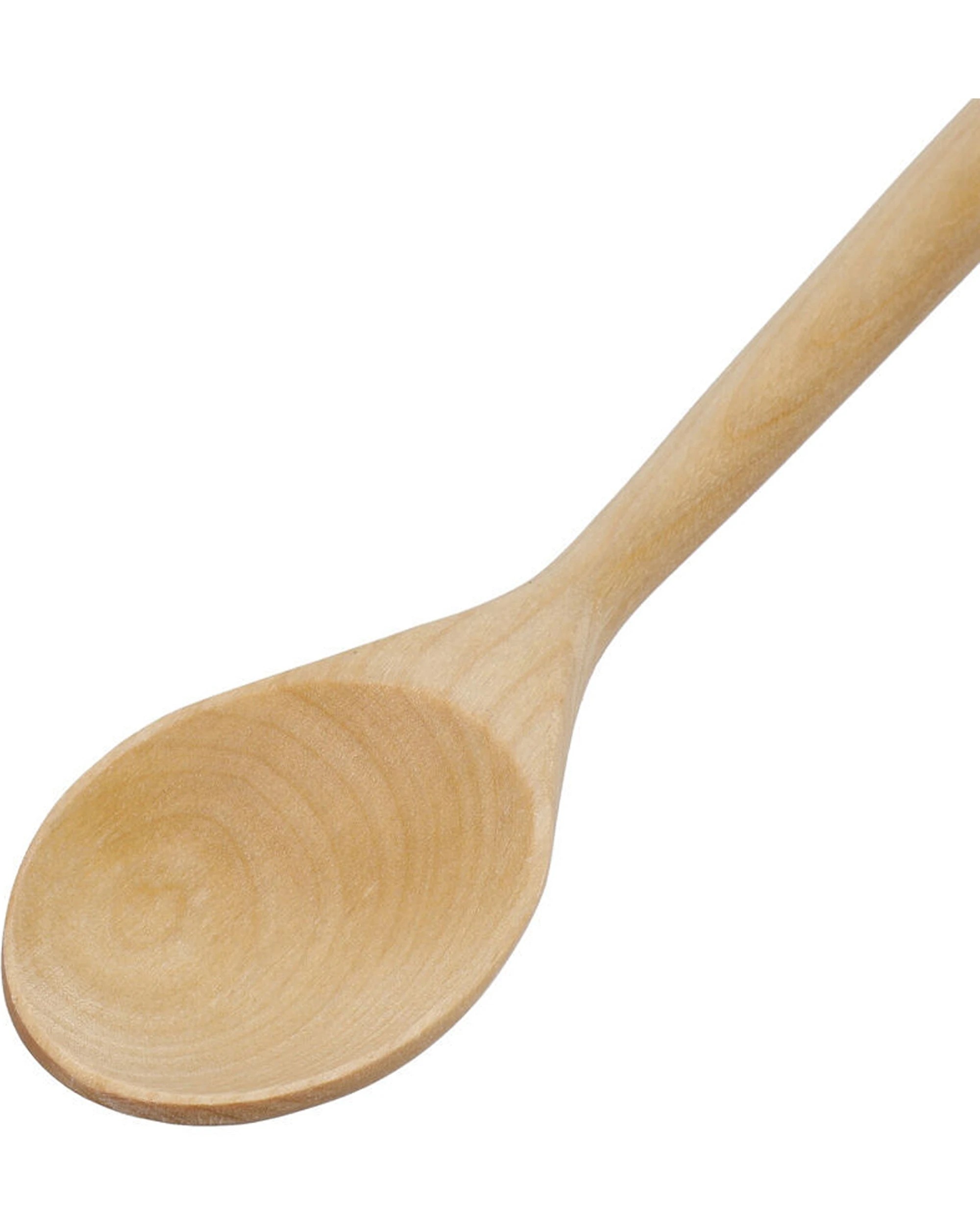 5 KitchenAid 4PK Birchwood Cooking Spoon Durable Wooden Kitchen Utens - Beige, 5 of 6