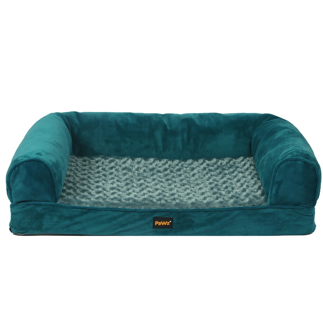 2 Pawz Pet Orthopedic Calming Bed Medium Blue, 2 of 4