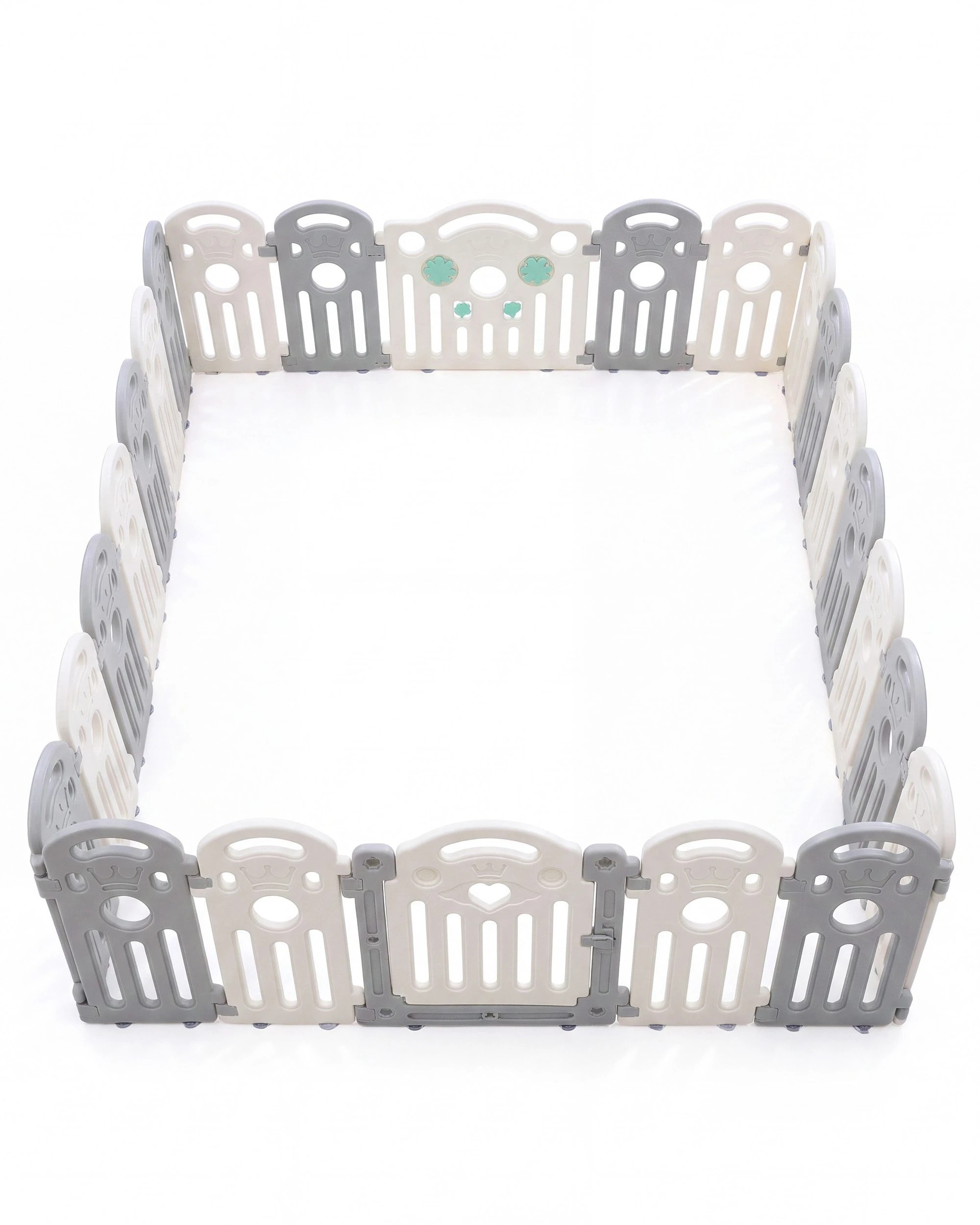 4 Playpals Baby Playpen Kids Safety Gate Toddler Fence 24 Panels, 4 of 10