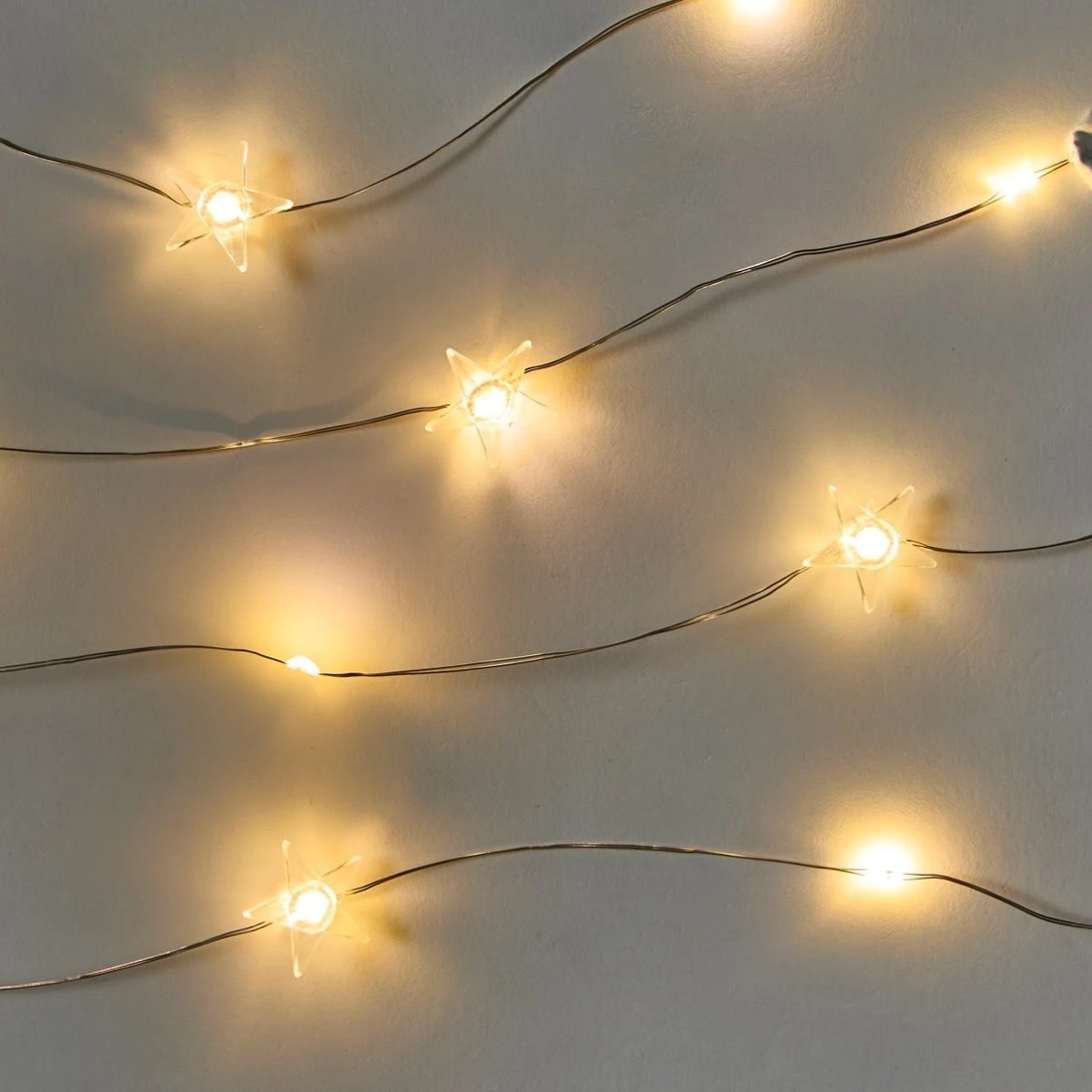 4 Mini Star Wire String Lights, 4 of 8