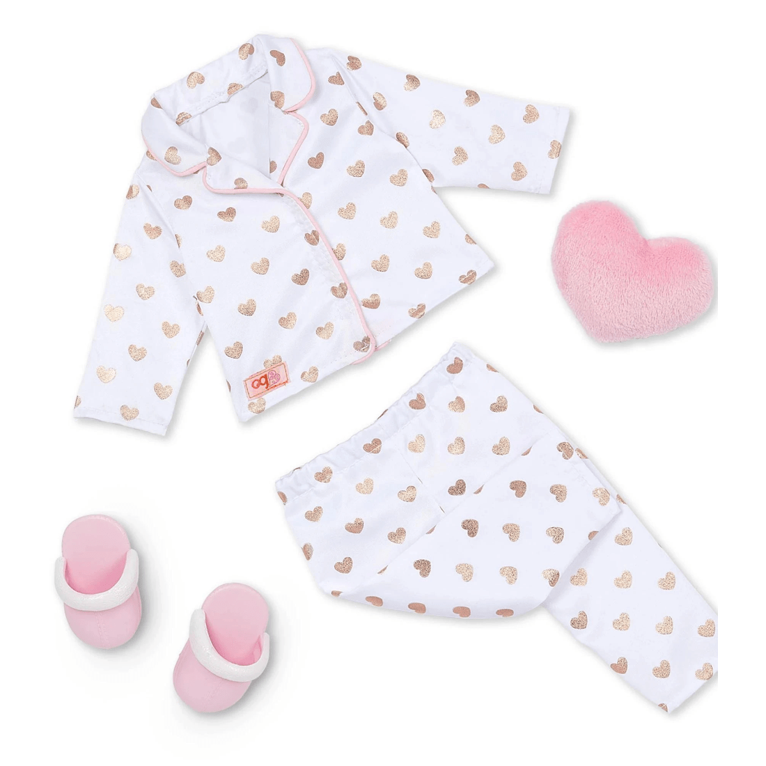 6 Our Generation Serenity 18-inch Slumber Party Doll - Pink, 6 of 7