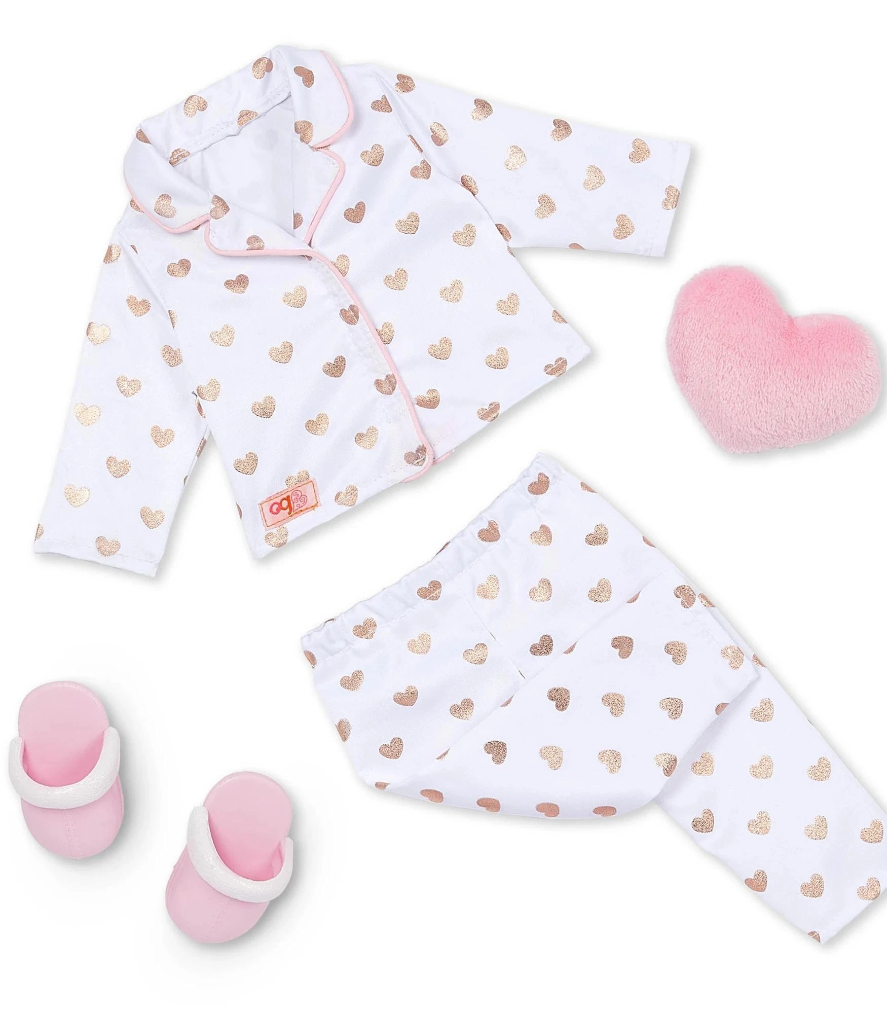 6 Our Generation Serenity 18-inch Slumber Party Doll - Pink, 6 of 7