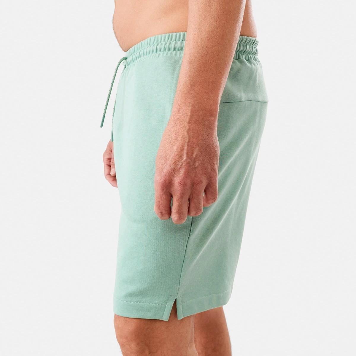 2 Active Mens Terry Shorts Matcha Mt, 2 of 7