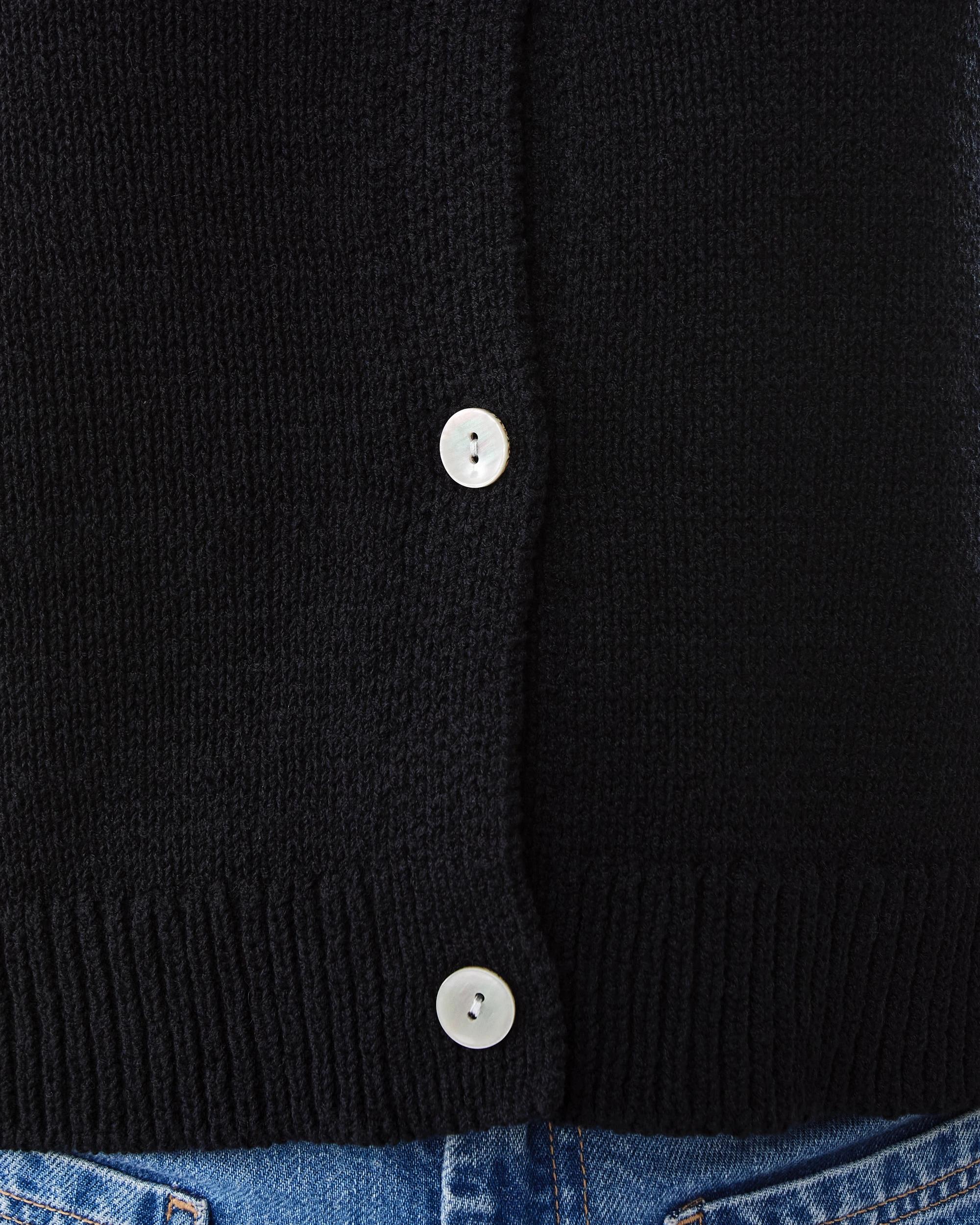 6 Button Up Vest Black, 6 of 6