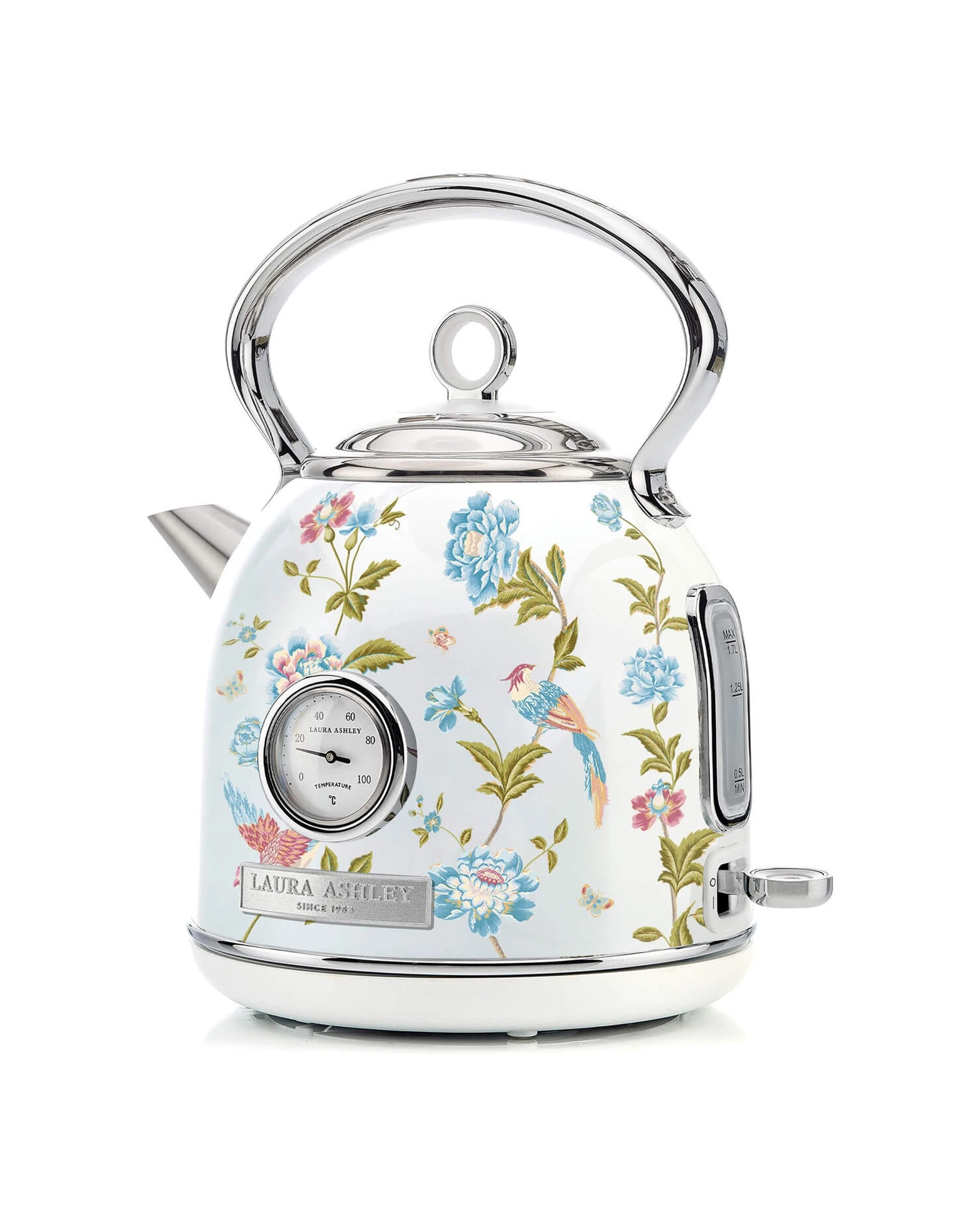6 Laura Ashley 1.7L Electric Kettle And 2 Slice Toaster Combo Elveden - Pattern, 6 of 8