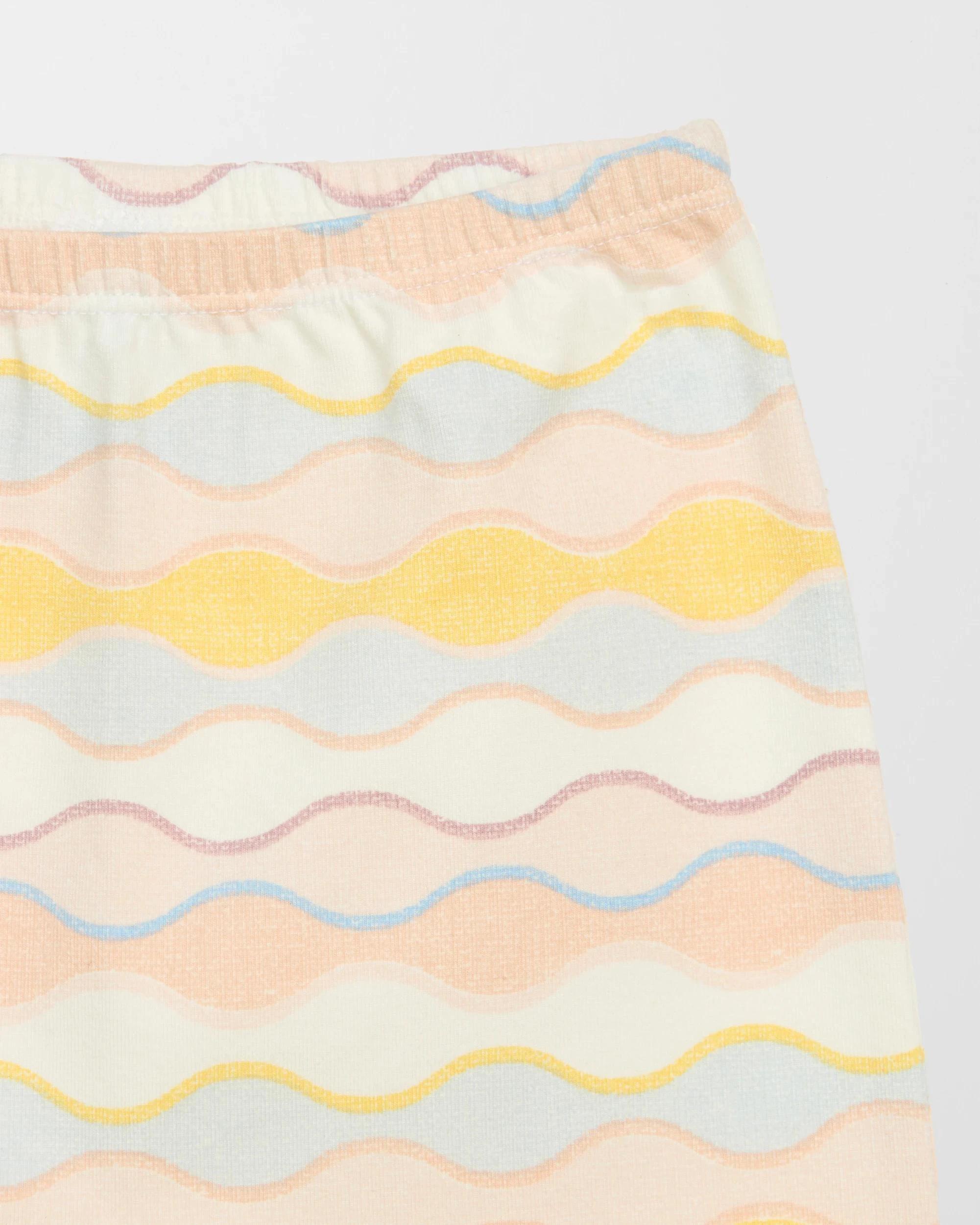 2 Target Baby Organic Cotton Print Leggings PINK WAVE, 2 of 2