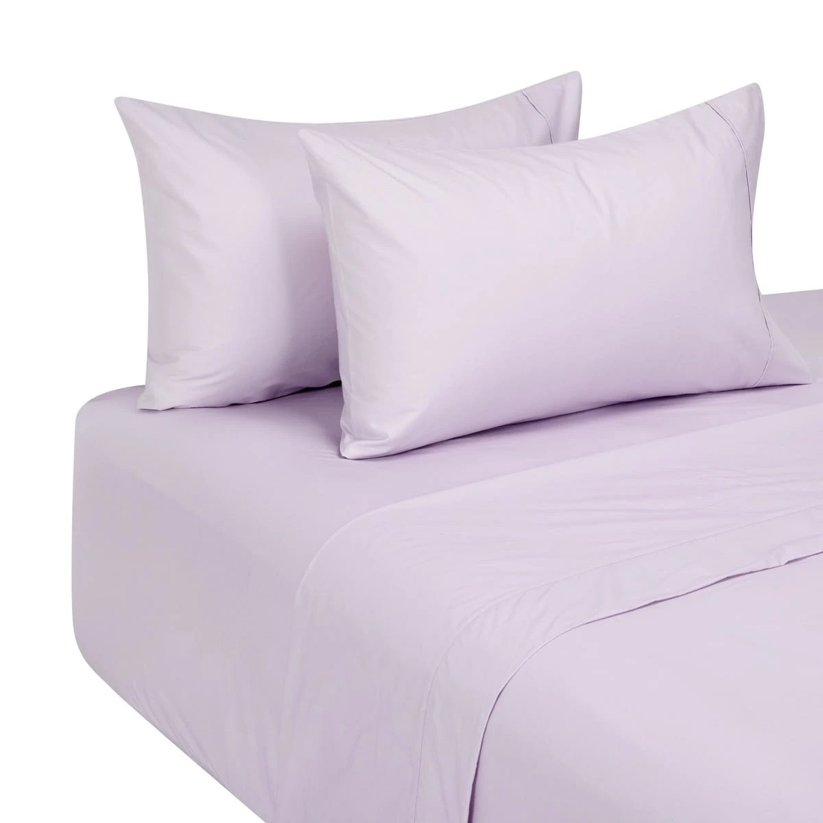 5 250 Thread Count Cotton Rich Sheet Set - Queen Bed, Lilac, 5 of 6