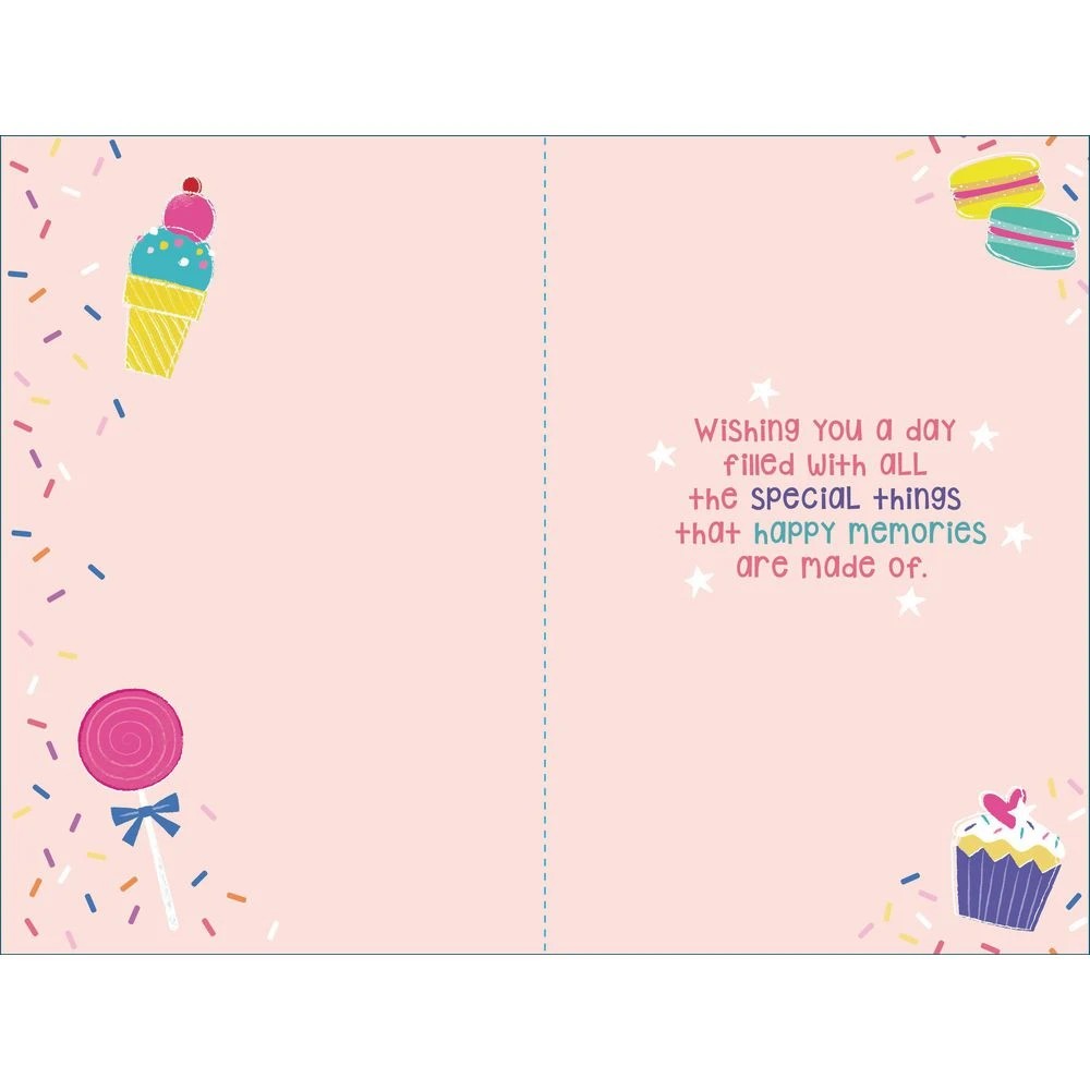 2 IG Design FSC Greeting Card Birthday Cakes & Lollies, 2 of 2