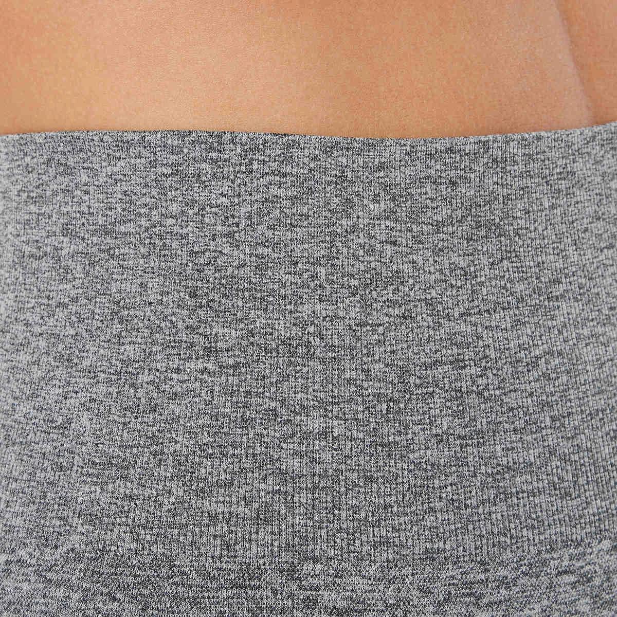 4 Active Womens Full Length Seamfree Table Studio Leggings Grey Mrl, 4 of 5