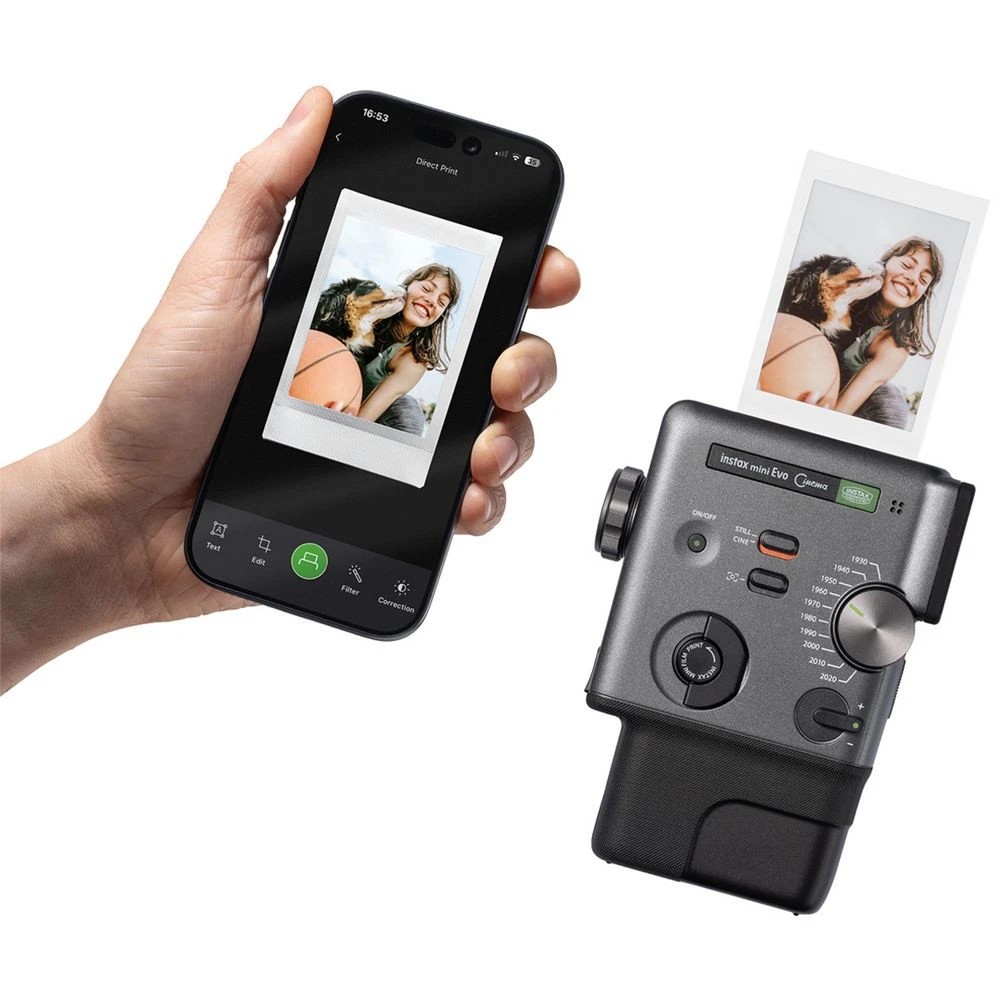 10 FujiFilm INSTAX Mini Evo Cinema Instant Camera, 10 of 10