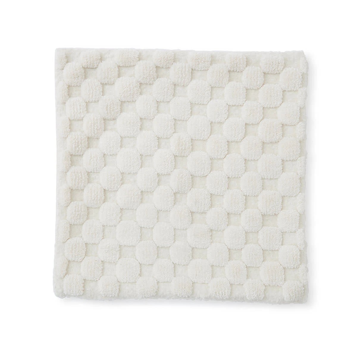 4 50cm Checkerboard Cushion Cover - White, 4 of 9
