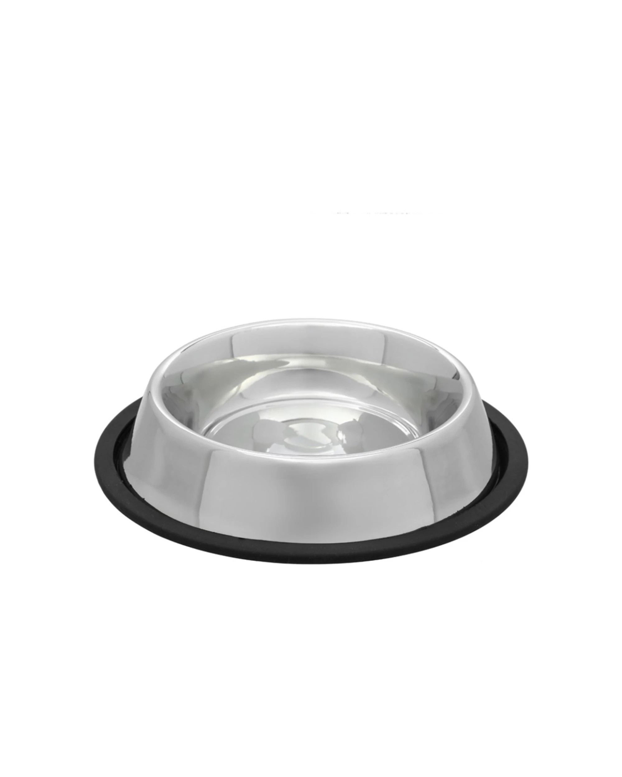 3 Paws And Claws 3pc Stainless Steel Pet Bowl Anti Skid Durable Small 450ml - Black, 3 of 5