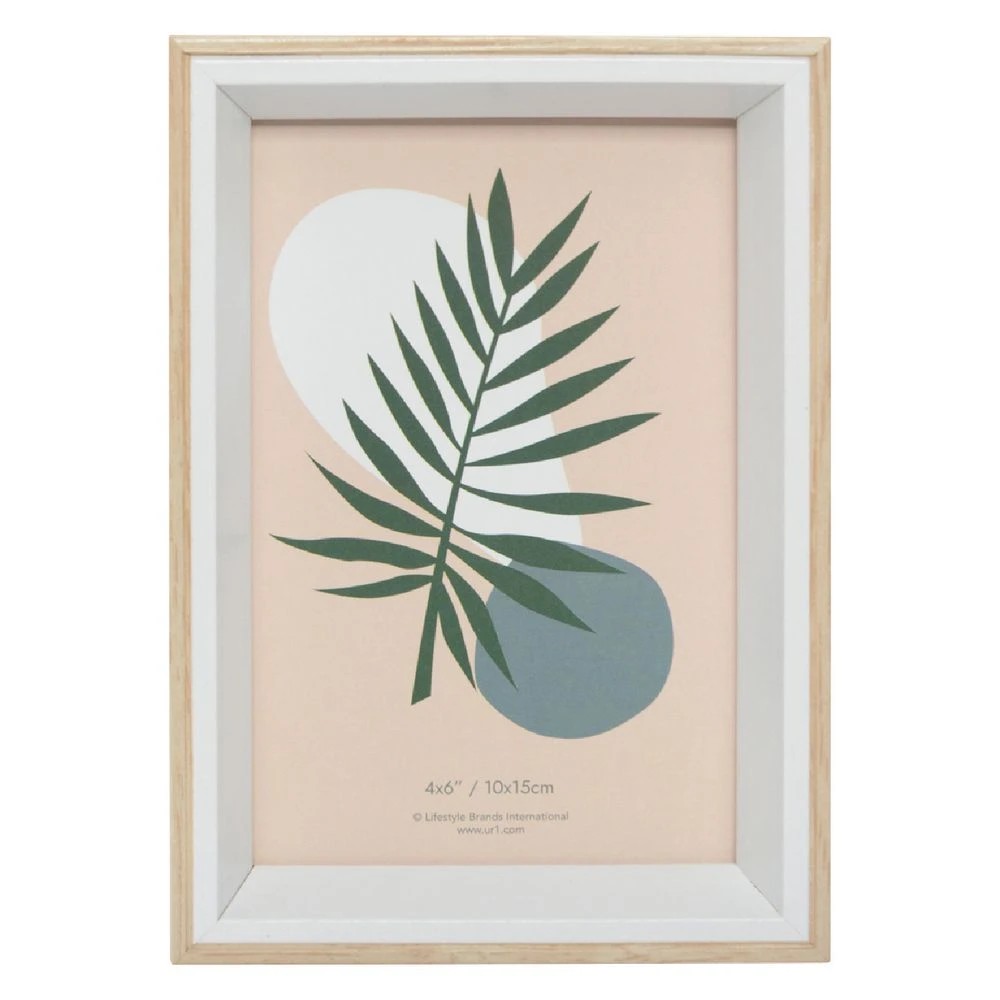 5 Harper 6x4" Photo Frame White/Oak, 5 of 6