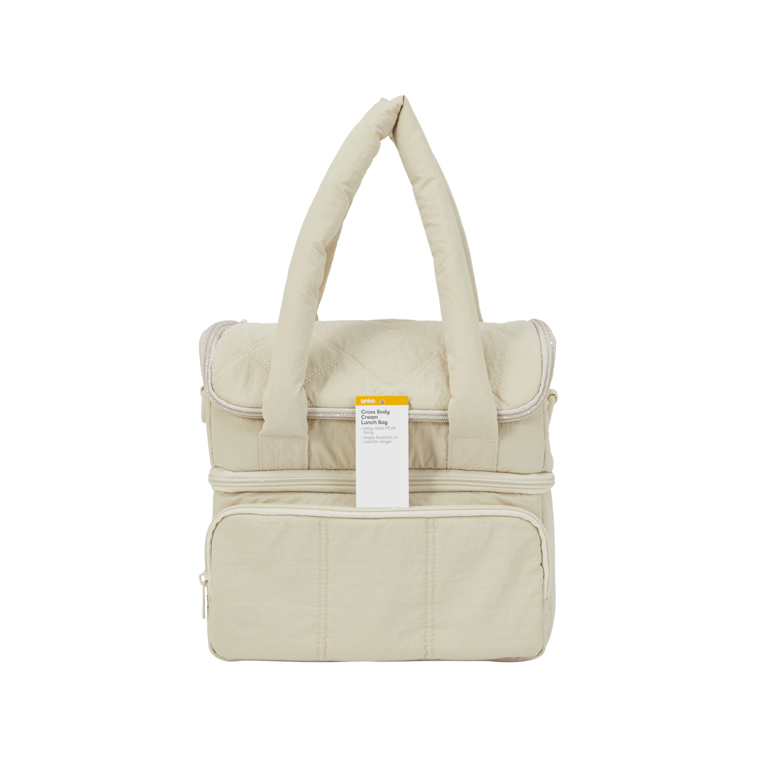 5 Cross Body Lunch Bag - Cream, 5 of 5