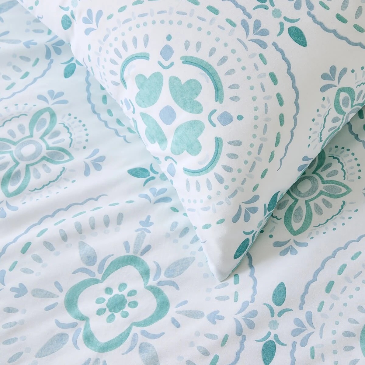 4 Capri Cotton Rich Reversible Quilt Cover Set - King Bed, 4 of 7