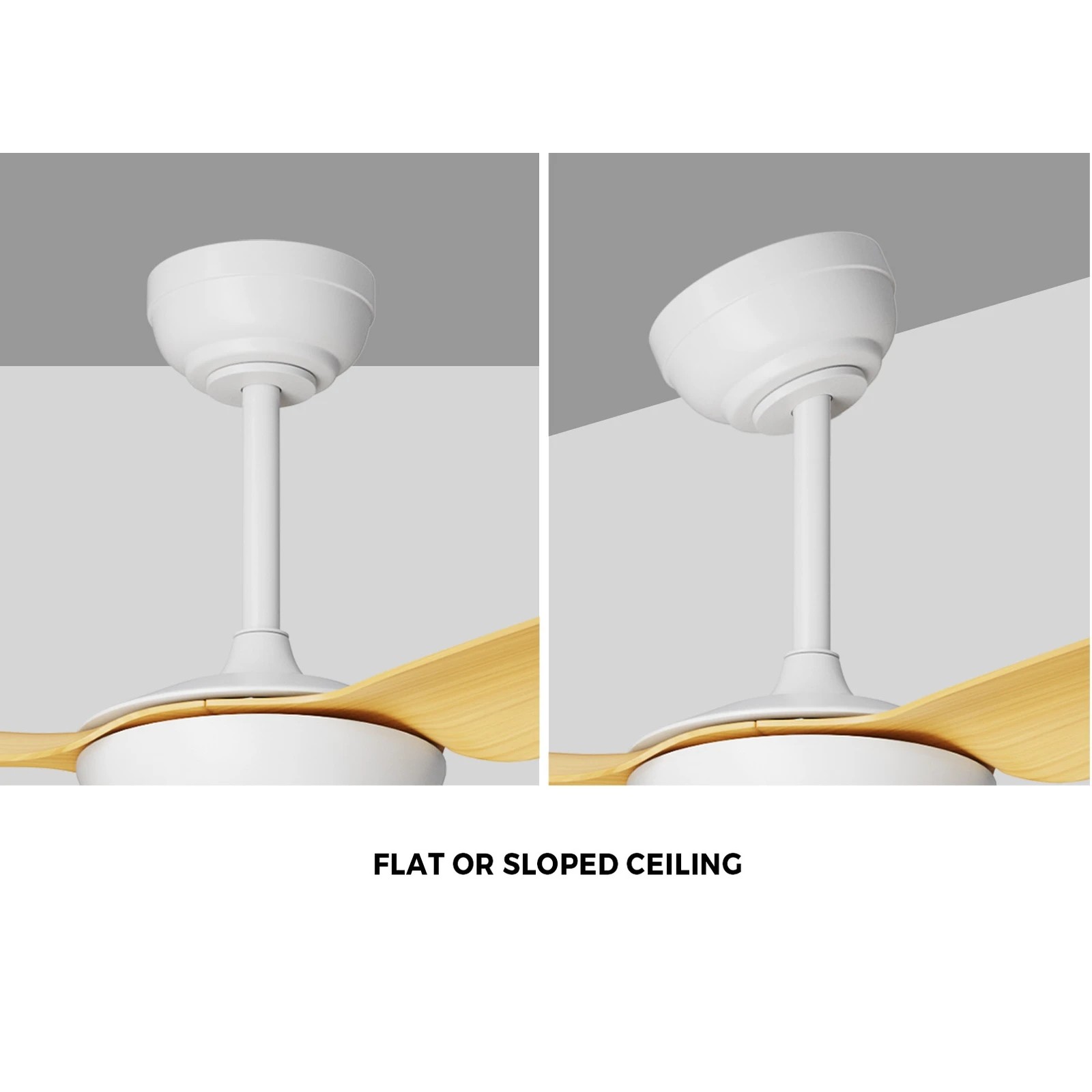 8 Vevare 52" Ceiling Fan DC Motor with Remote 5 Speed, 8 of 10