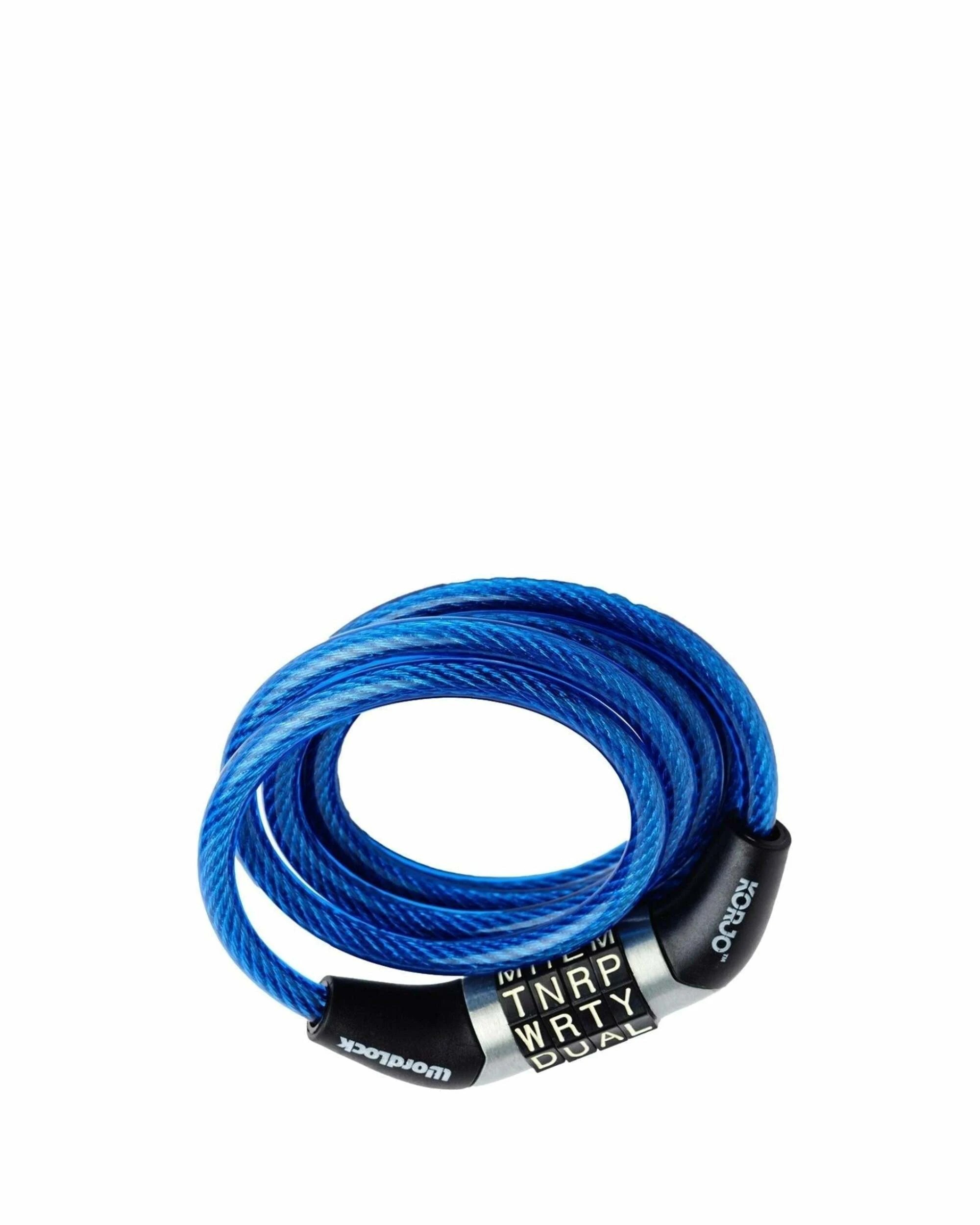 1 Korjo Wordlock Mini Cable Lock - Assorted Colours, 1 of 4