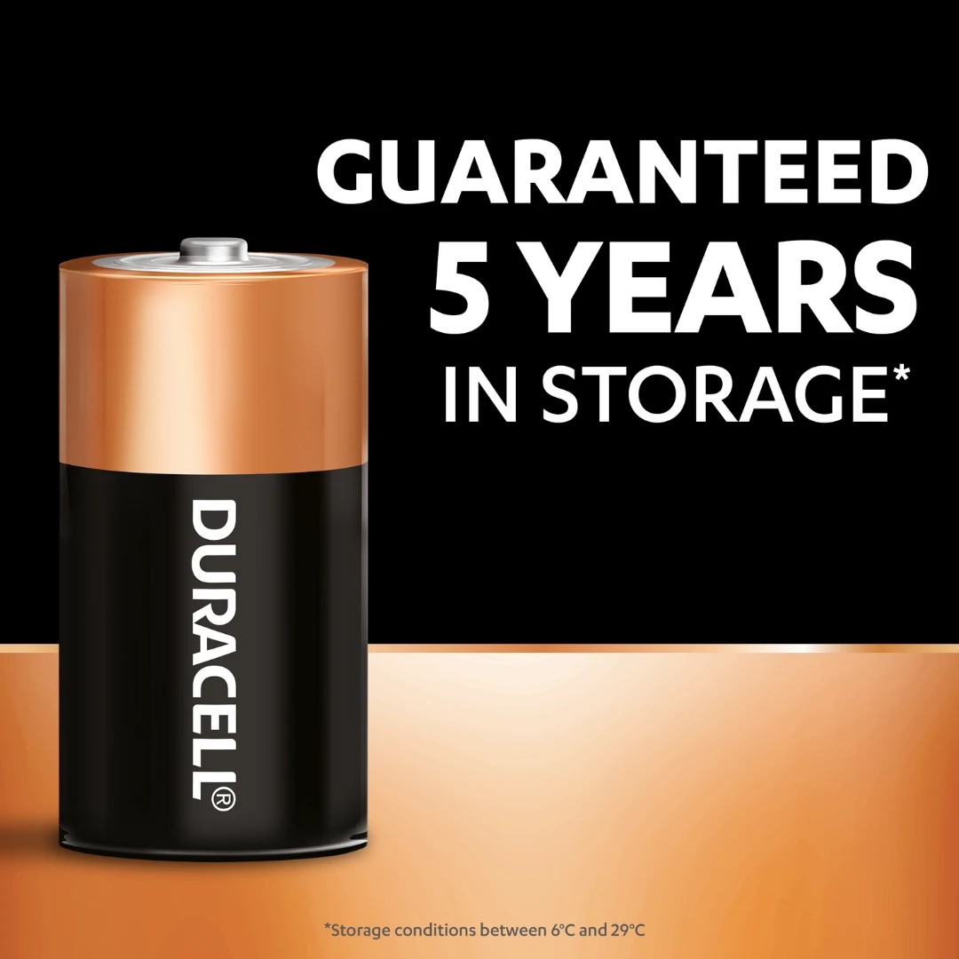 5 Duracell Coppertop D 4 Pack Batteries, 5 of 7