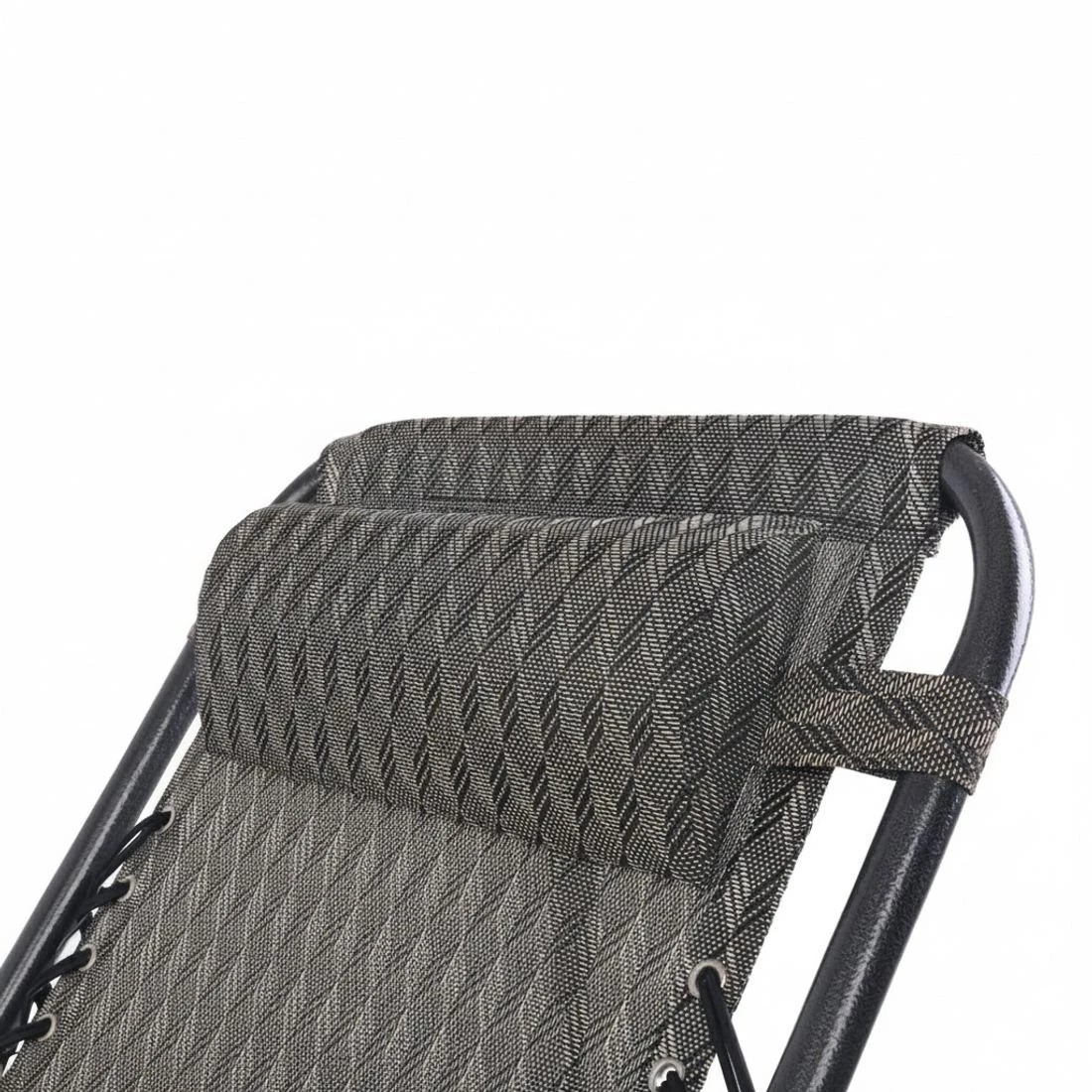 7 Gardeon Zero Gravity Chair Folding Outdoor Recliner Adjustable Sun Lounge Camping - Grey, 7 of 8