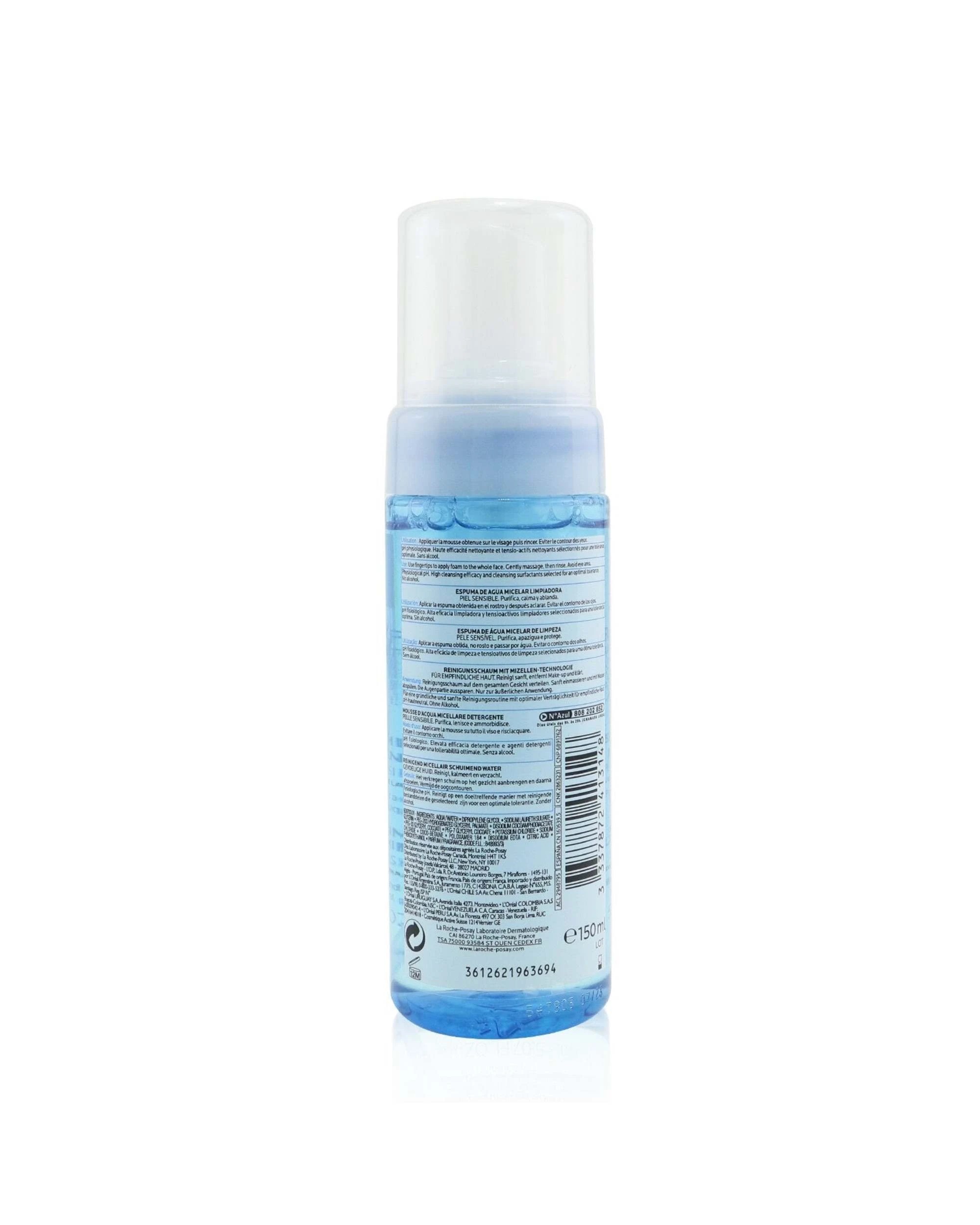 3 La Roche Posay Cleansing Micellar Foaming Water - For Sensitive Skin  150ml/5.07oz, 3 of 3