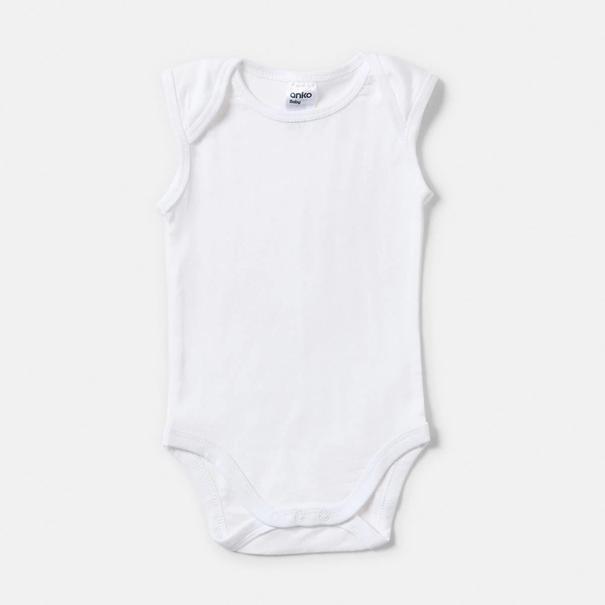 3 5 Pack Sleeveless Bodysuits NEUTRAL 5PK, 3 of 10
