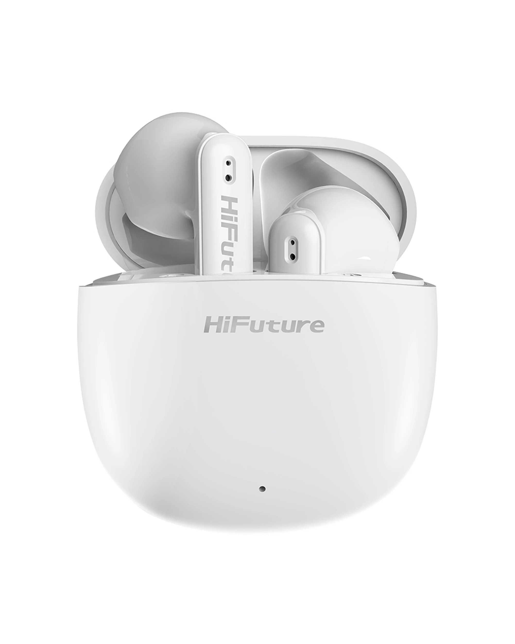 1 Hifuture Colourbuds2 True Wireless Bluetooth Soft Bass Earbuds White Noise Cancelled Earbuds - White, 1 of 9