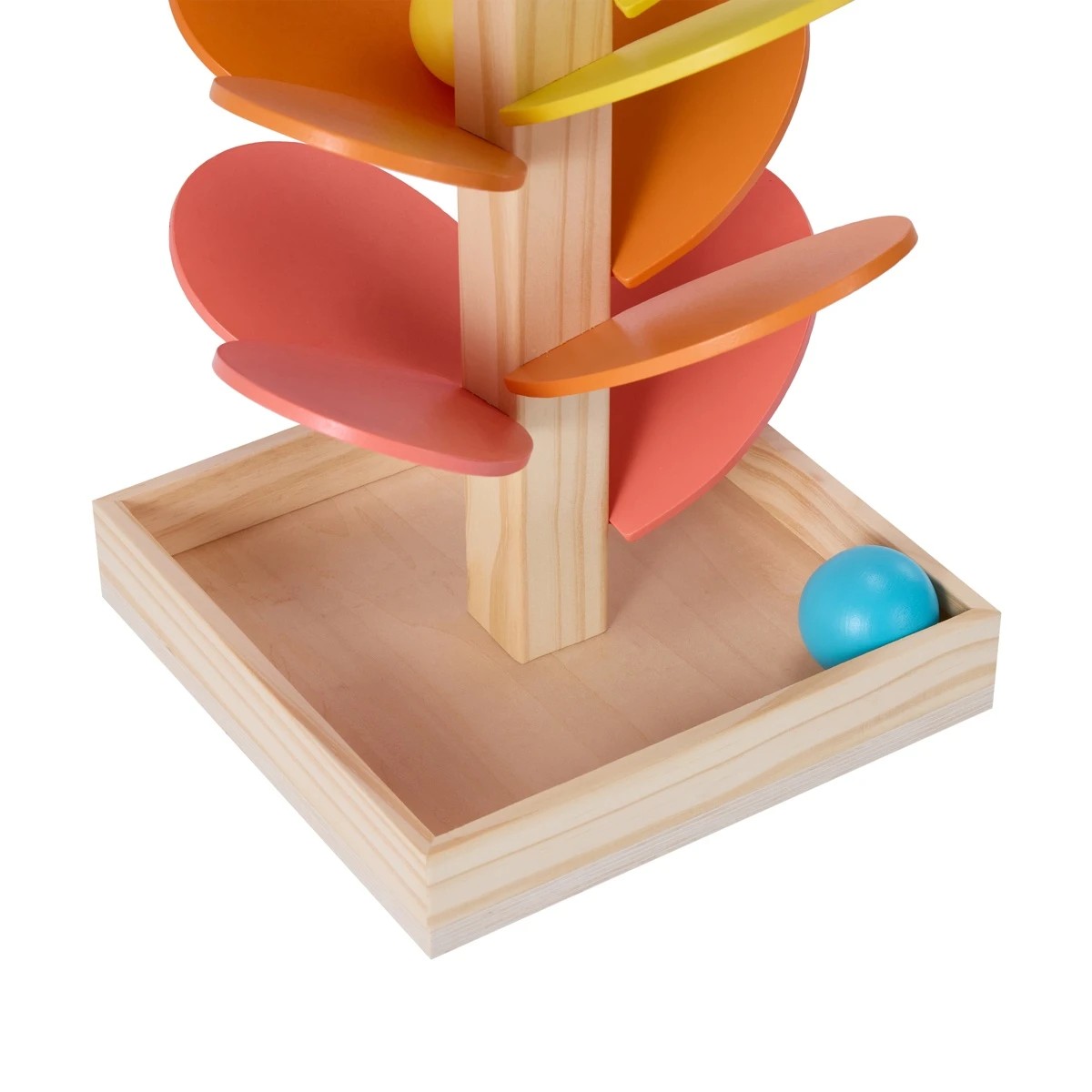4 Wooden Play Rainbow Leaf Tower, 4 of 6