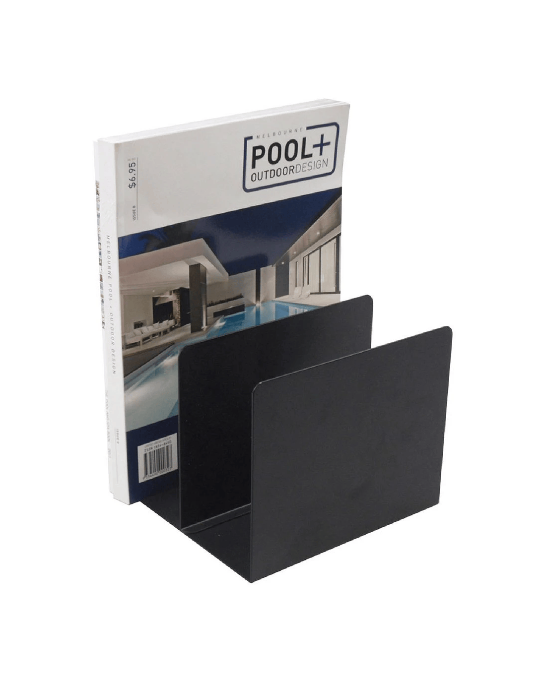 Italplast Metal Book Rack Black - Kmart