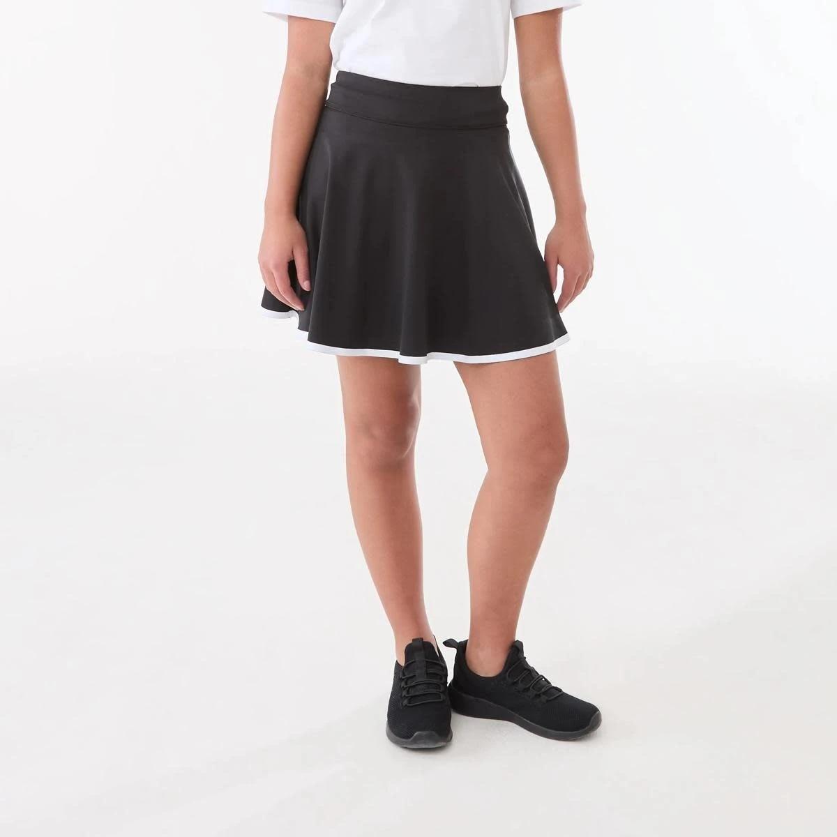 1 Active Kids Skort BLACK, 1 of 6