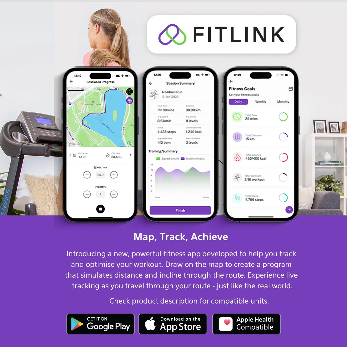 9 LSG SPG-230 Magnetic Spin Bike - Black, 9 of 10