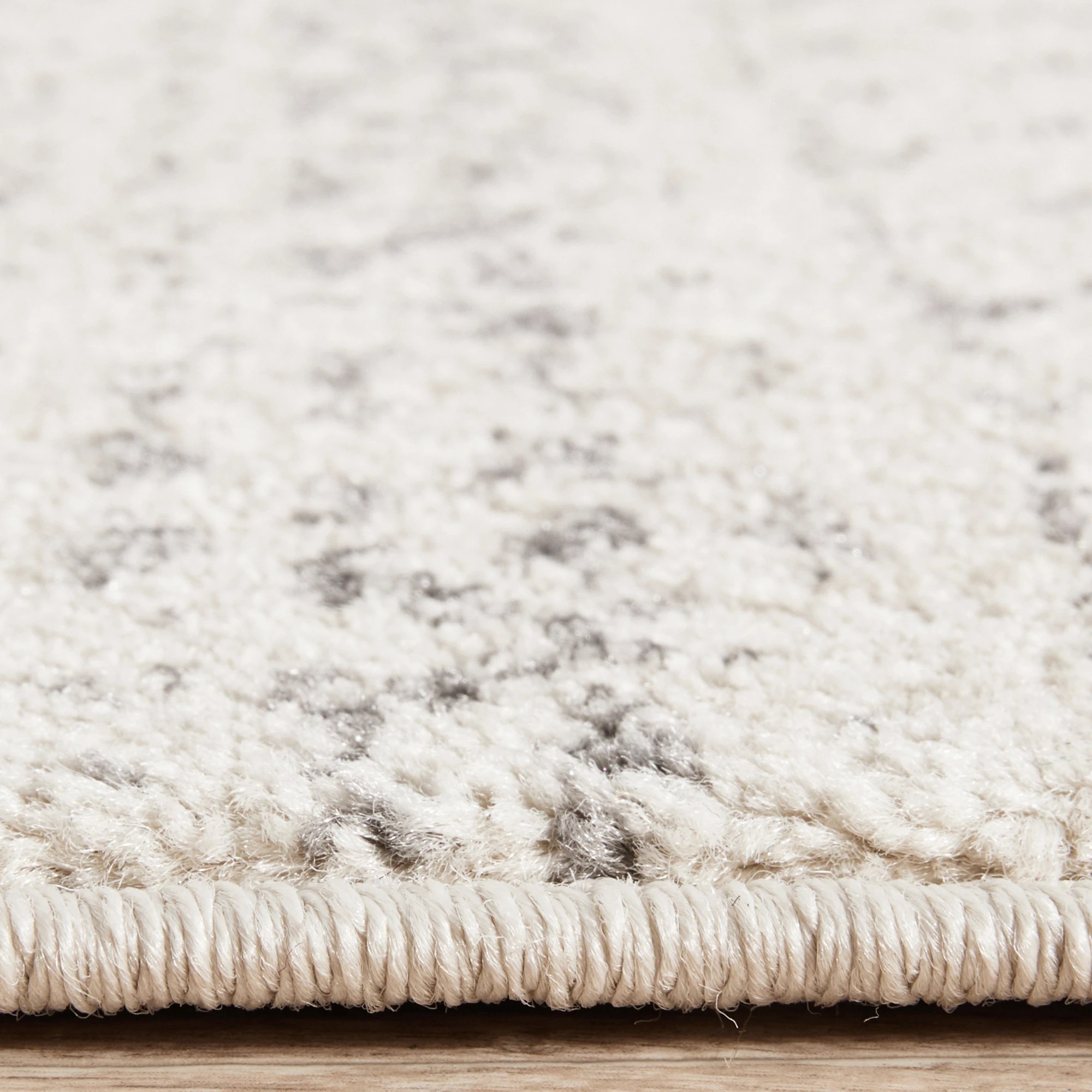 7 Common Ground Rugs Lustre Harper 300x80 cm Rug - Silver, 7 of 9