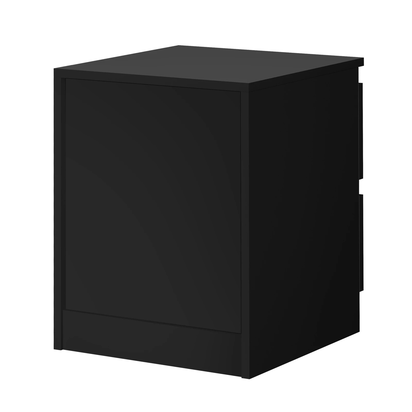 9 Alfordson 2x Bedside Table Nightstand Storage Cabinet Side End Table - Black, 9 of 10