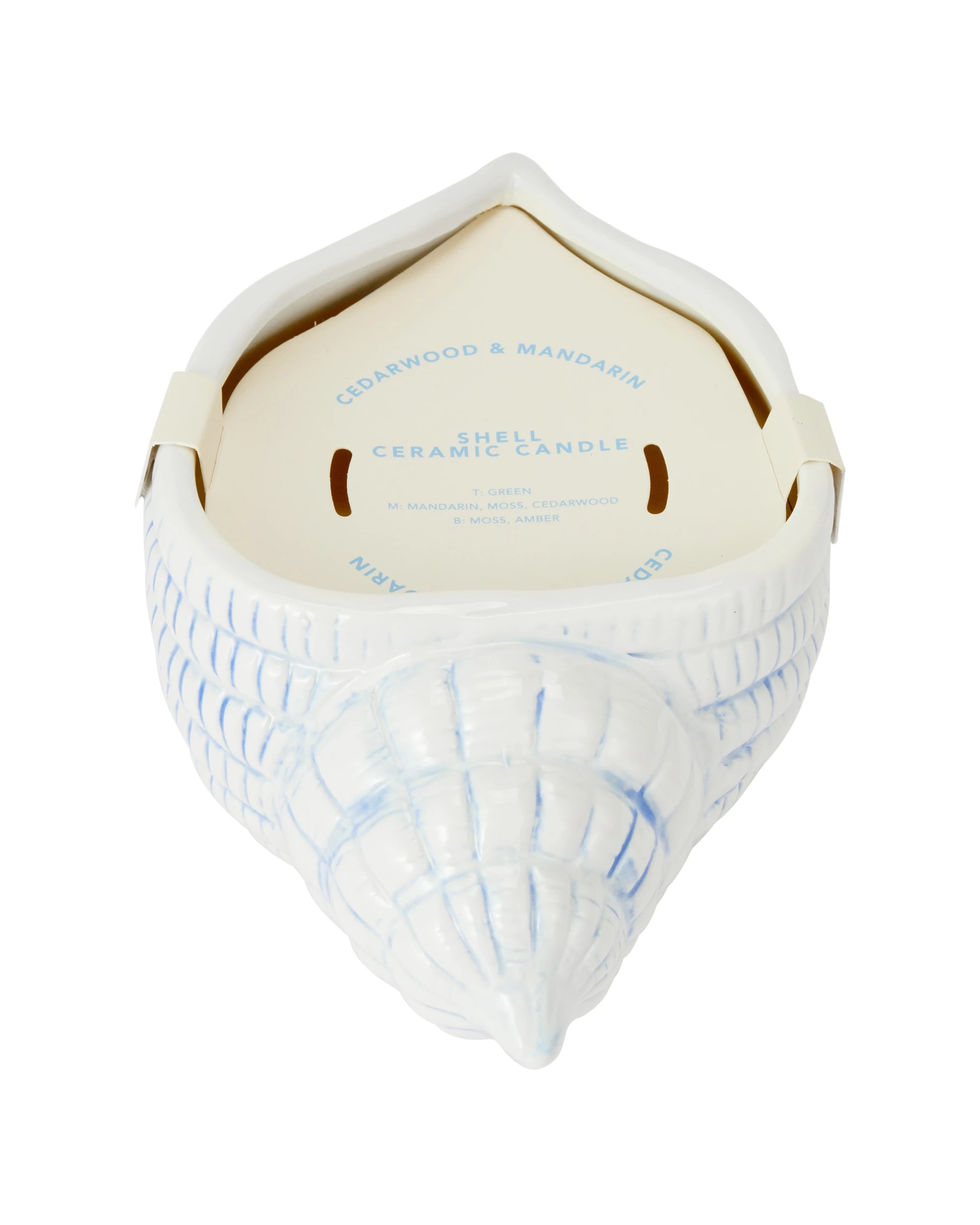 5 Shell Ceramic Candle, 5 of 6