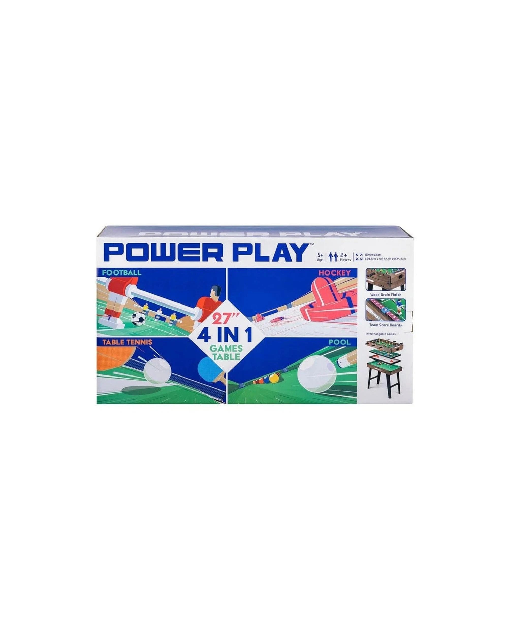 8 Power Play 4 in 1 Game 27 inch Table, 8 of 8