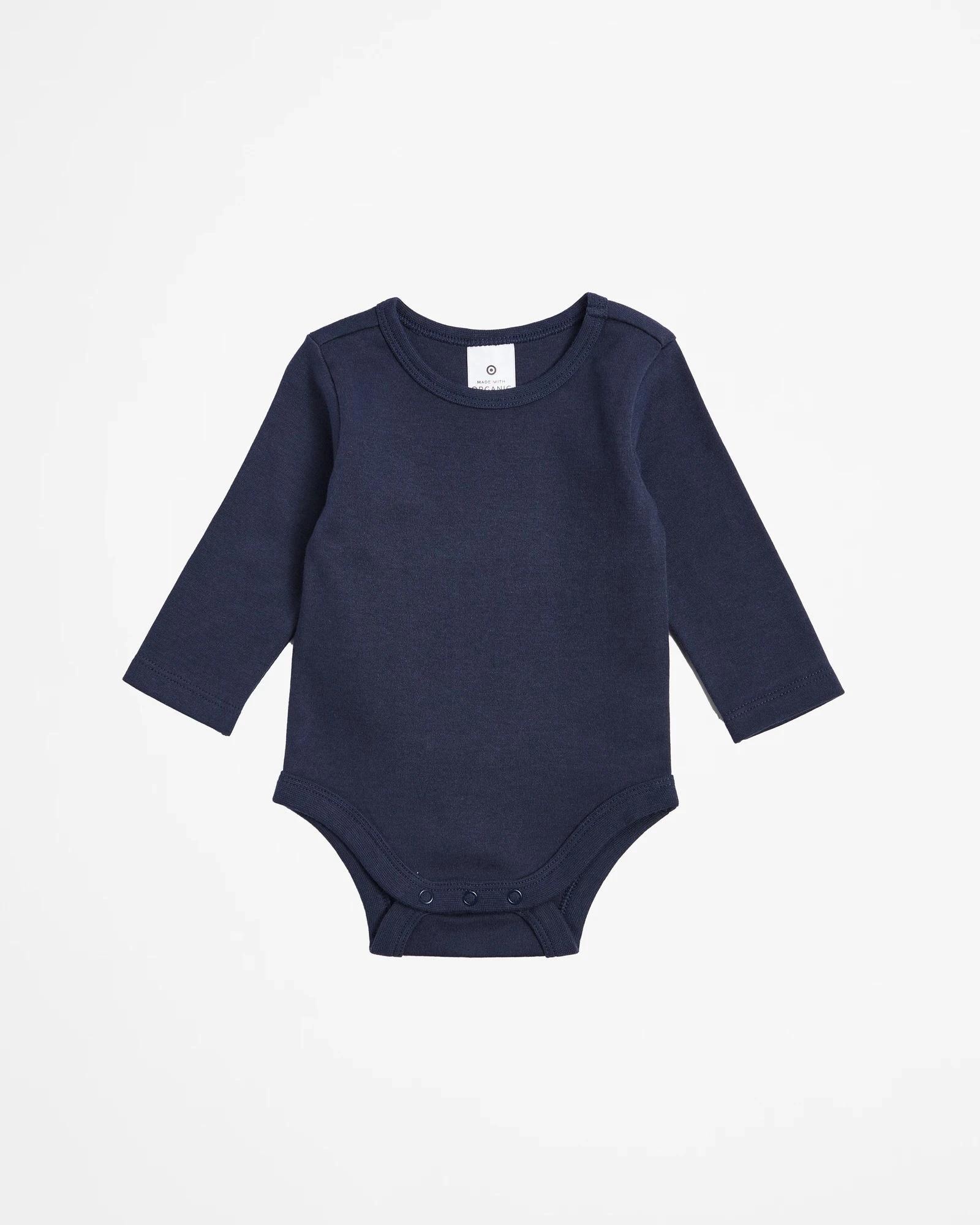 2 Target Baby Baby Organic Cotton Bodysuits 3 Pack - Blues BLUES, 2 of 3