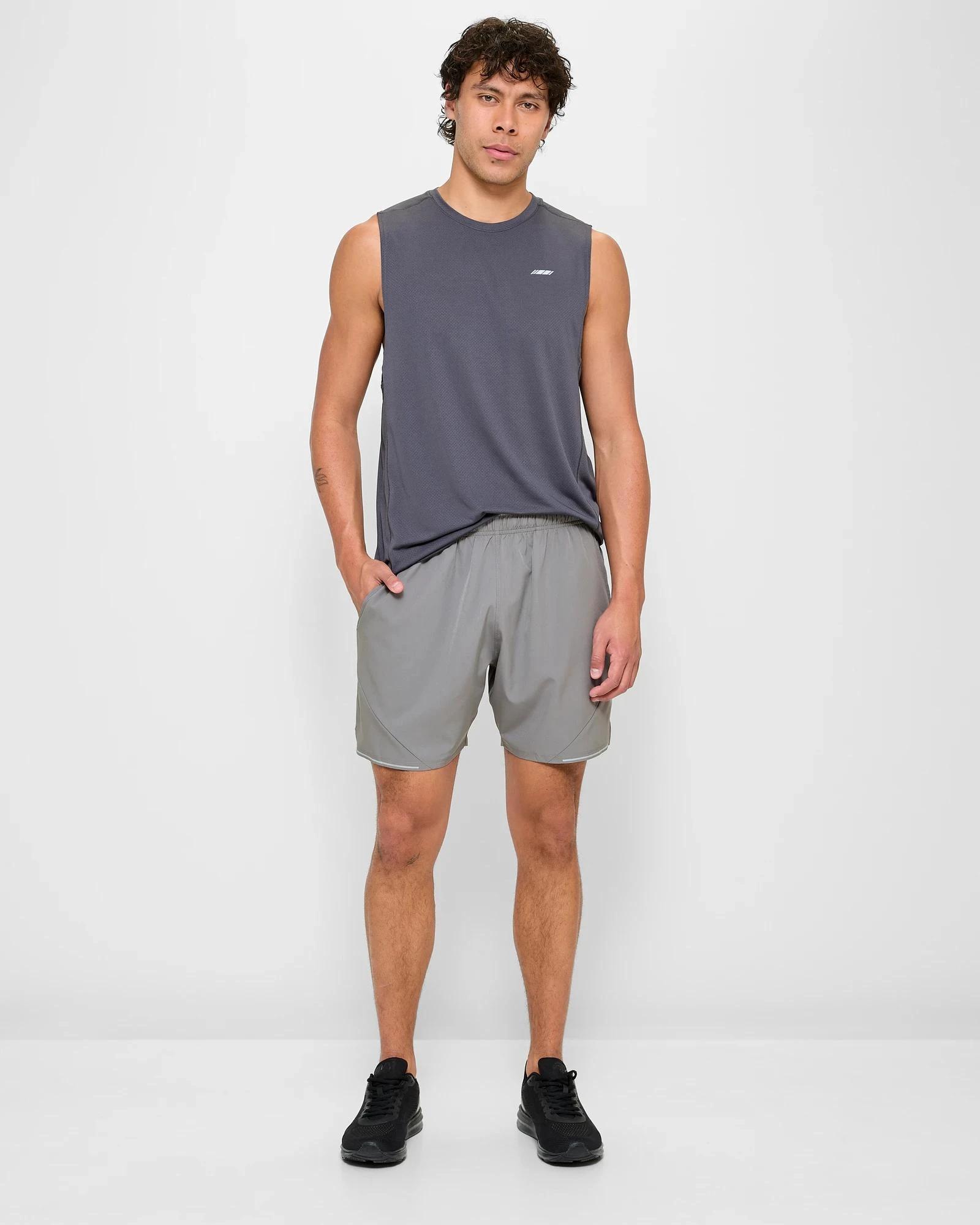 2 Target Active Core Woven Shorts MID GREY, 2 of 10