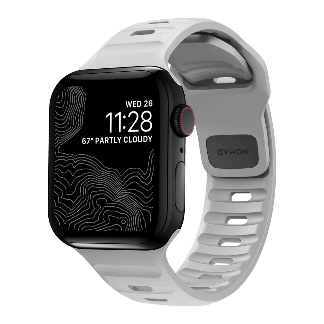 1 Nomad Apple Watch Band Sport 40-42mm Grey, 1 of 4