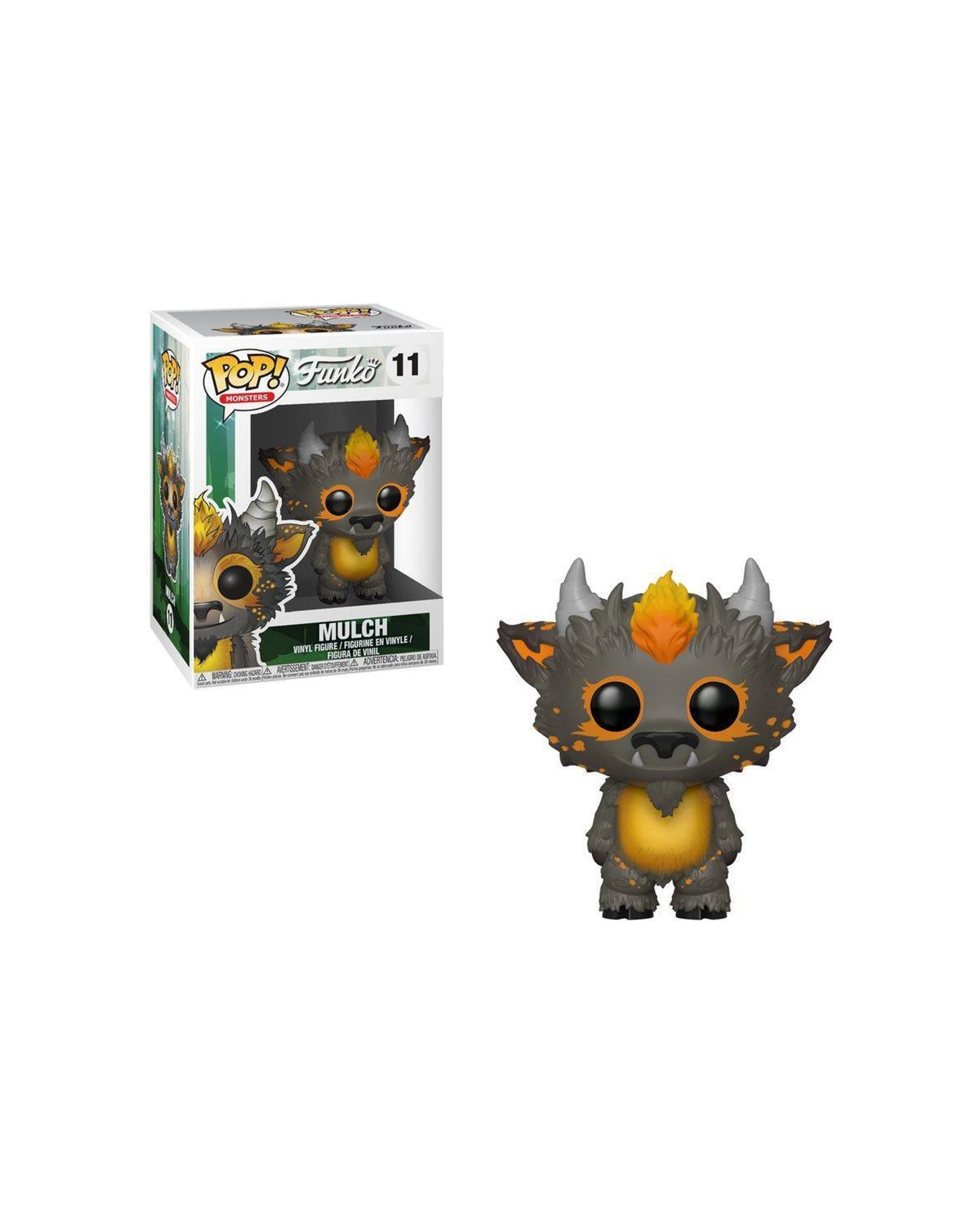 1 Pop Vinyl Figurine Wetmore Forest - Mulch - Action Figures - 10cm Vinyl Figure - Grey, 1 of 3