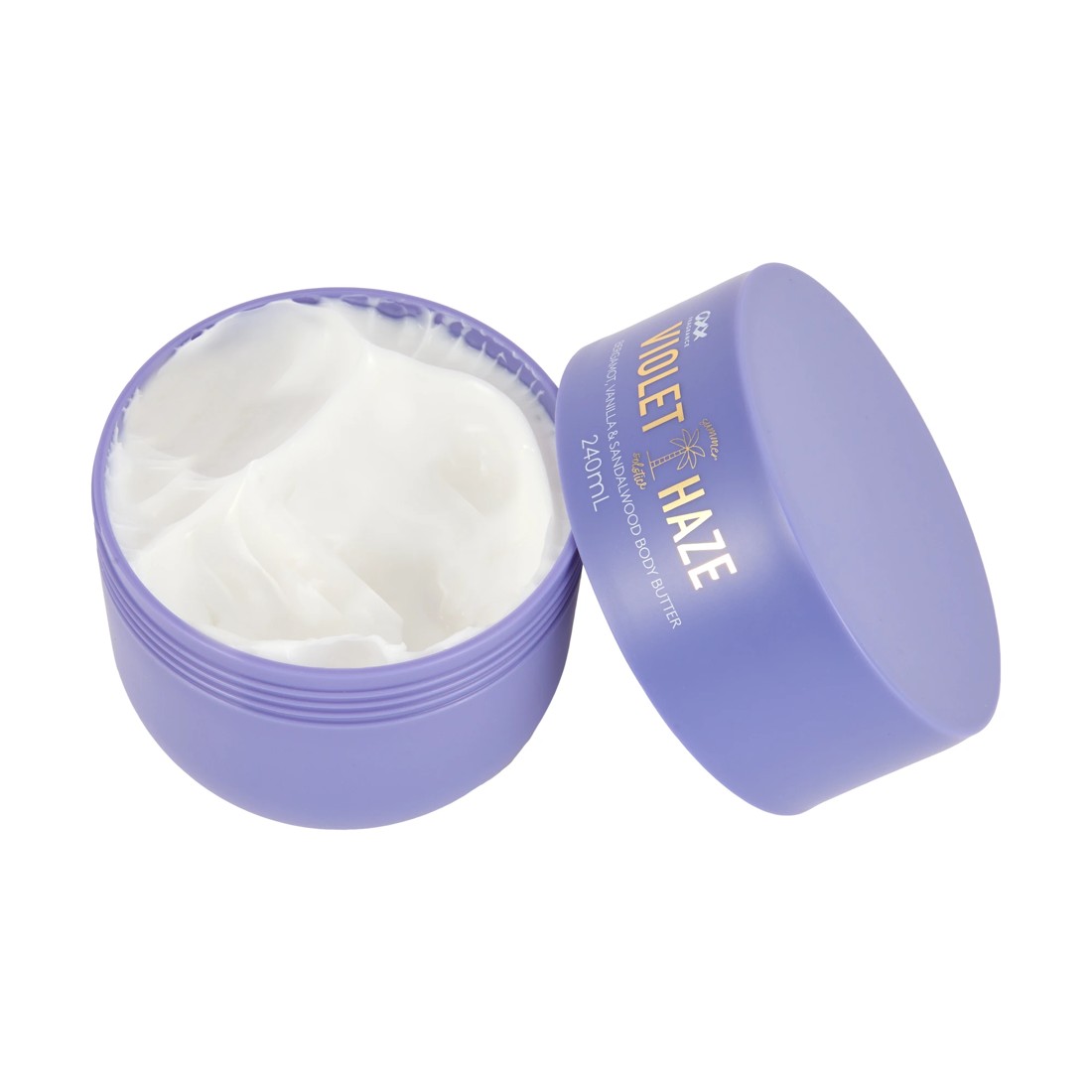 2 OXX Fragrance Violet Haze Summer Solstice Body Butter 240ml - Bergamot, Vanilla and Sandalwood, 2 of 4