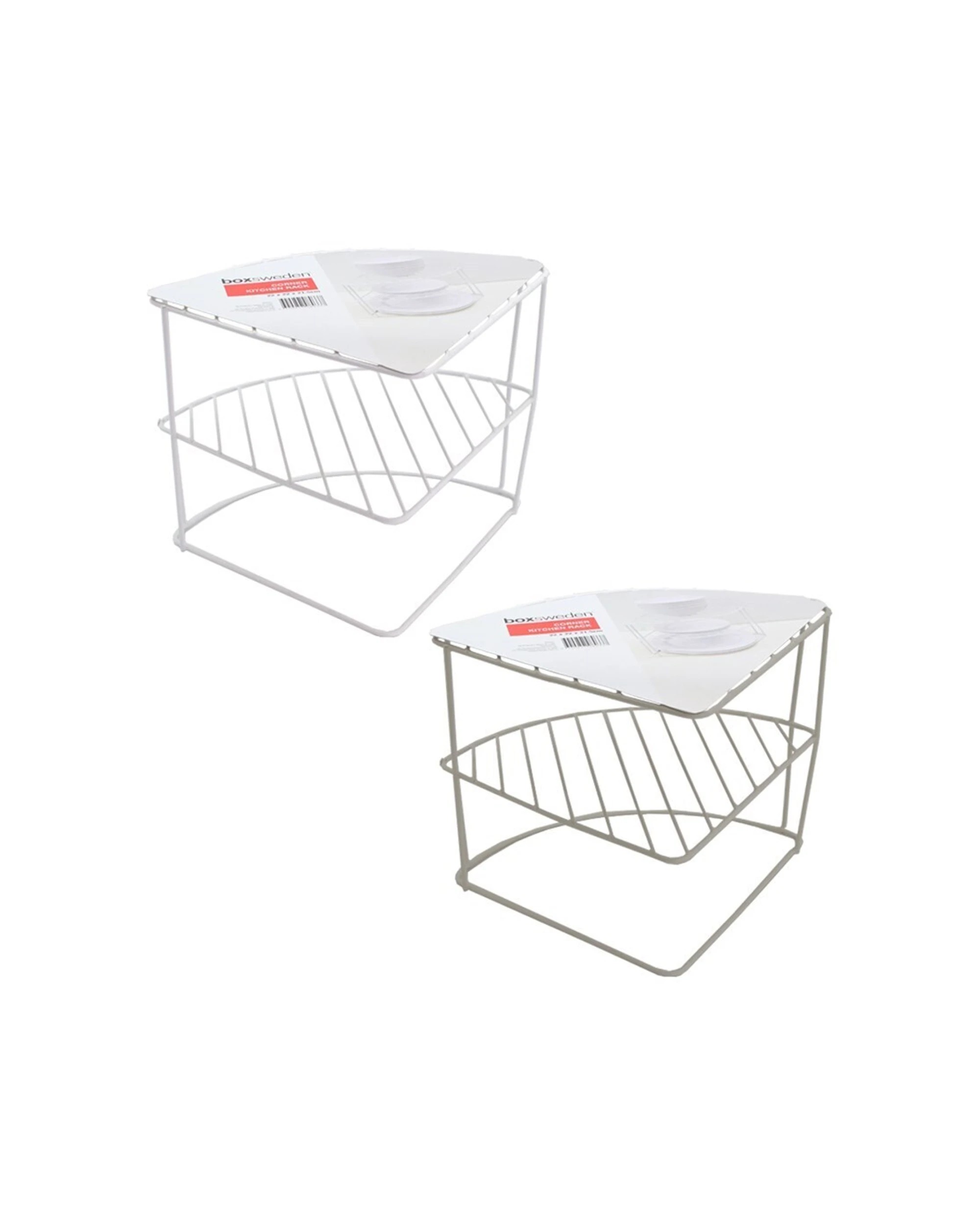 3 Boxsweden Wire Corner Kitchen Rack 22cm Kitchen Organiser - Assorted, 3 of 3